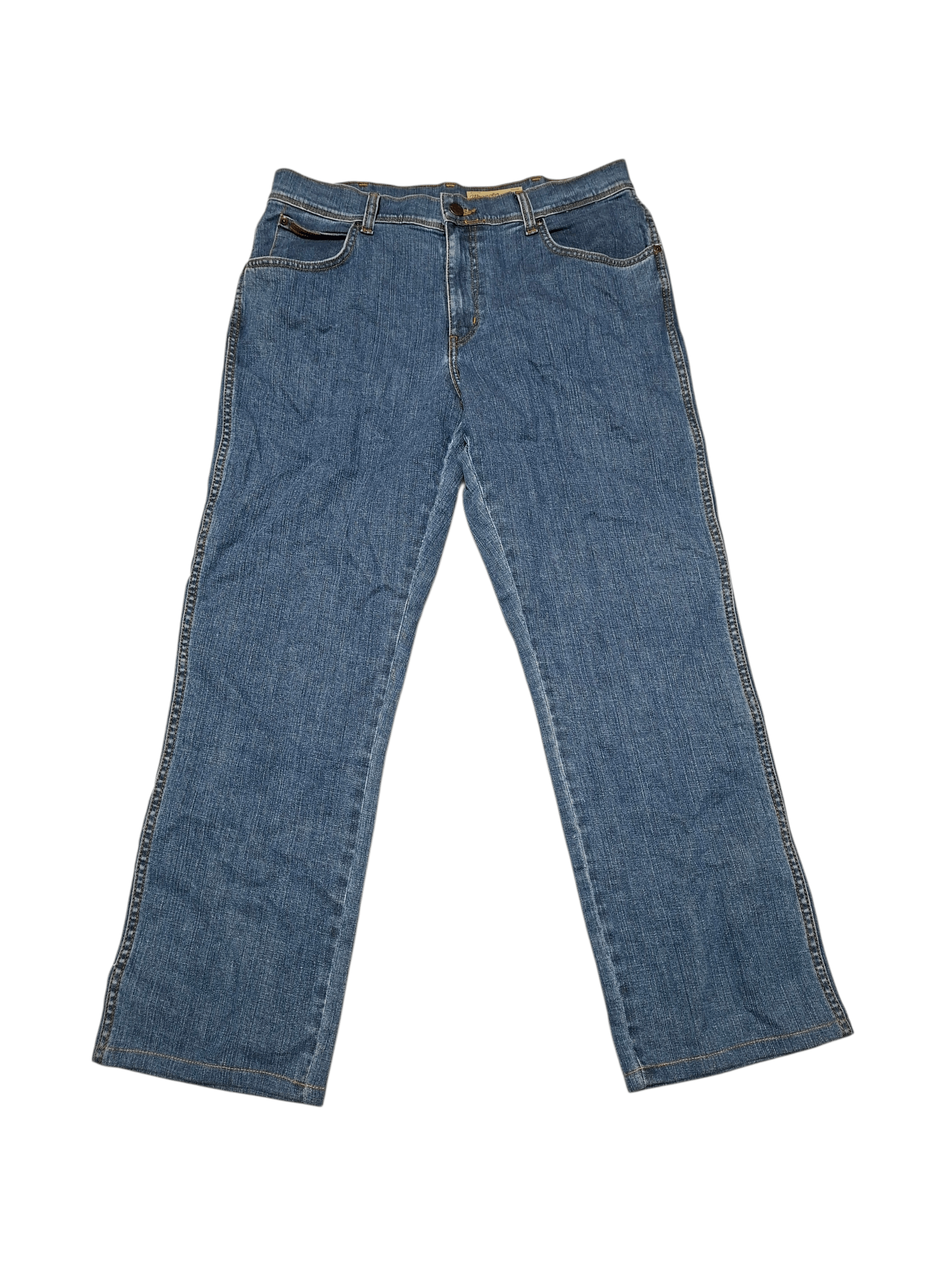 Wrangler WRANGLER TEXAS VINTAGE JEANS DENIM Size US 35 - 1 Thumbnail