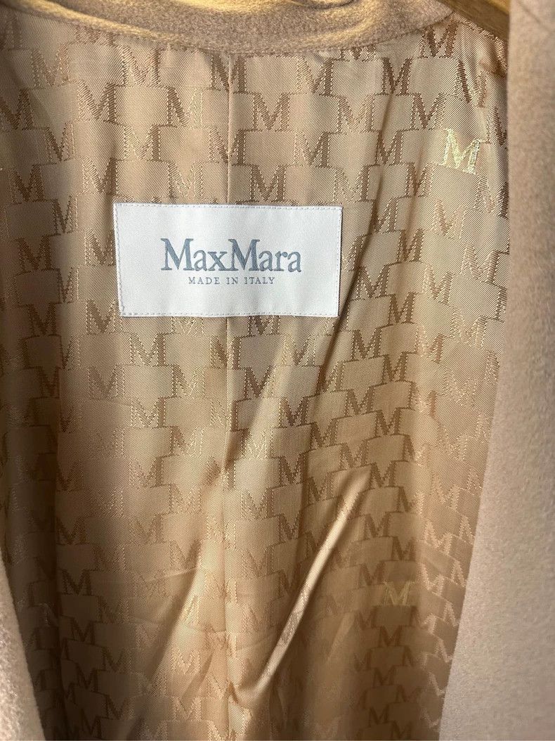 Max Mara Max Mara Classic Camel 101801 Wool Coat Size L / US 10 / IT 46 - 4 Thumbnail