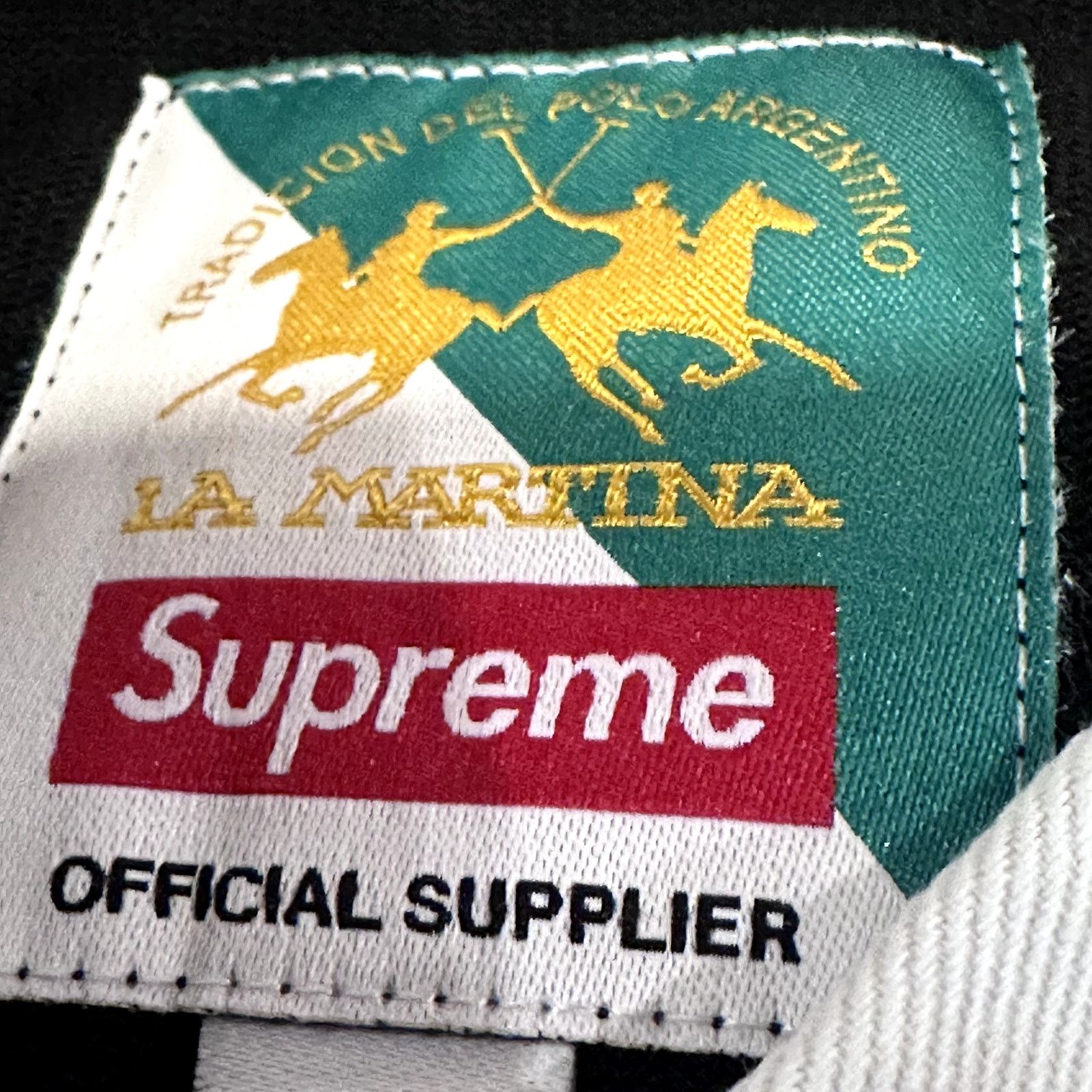 Supreme Supreme La Martina Rugby Stripe Black – Small Size US S / EU 44-46 / 1 - 3 Thumbnail