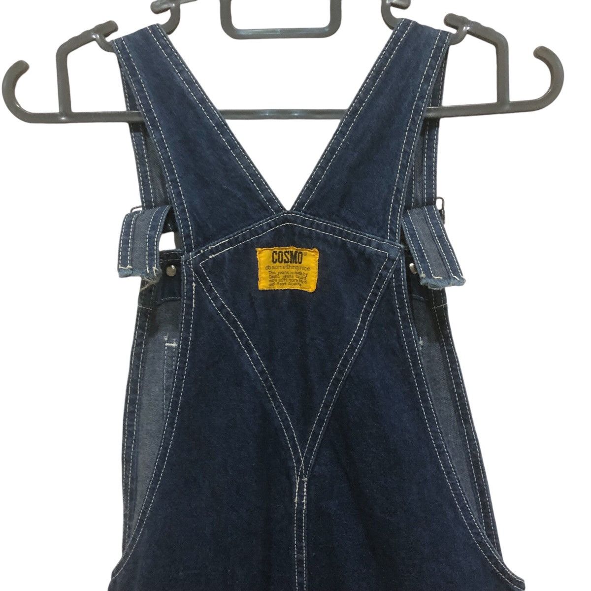 Japanese Brand Cosmo Indigo Denim Overall Size 28" / US 6 / IT 42 - 6 Thumbnail