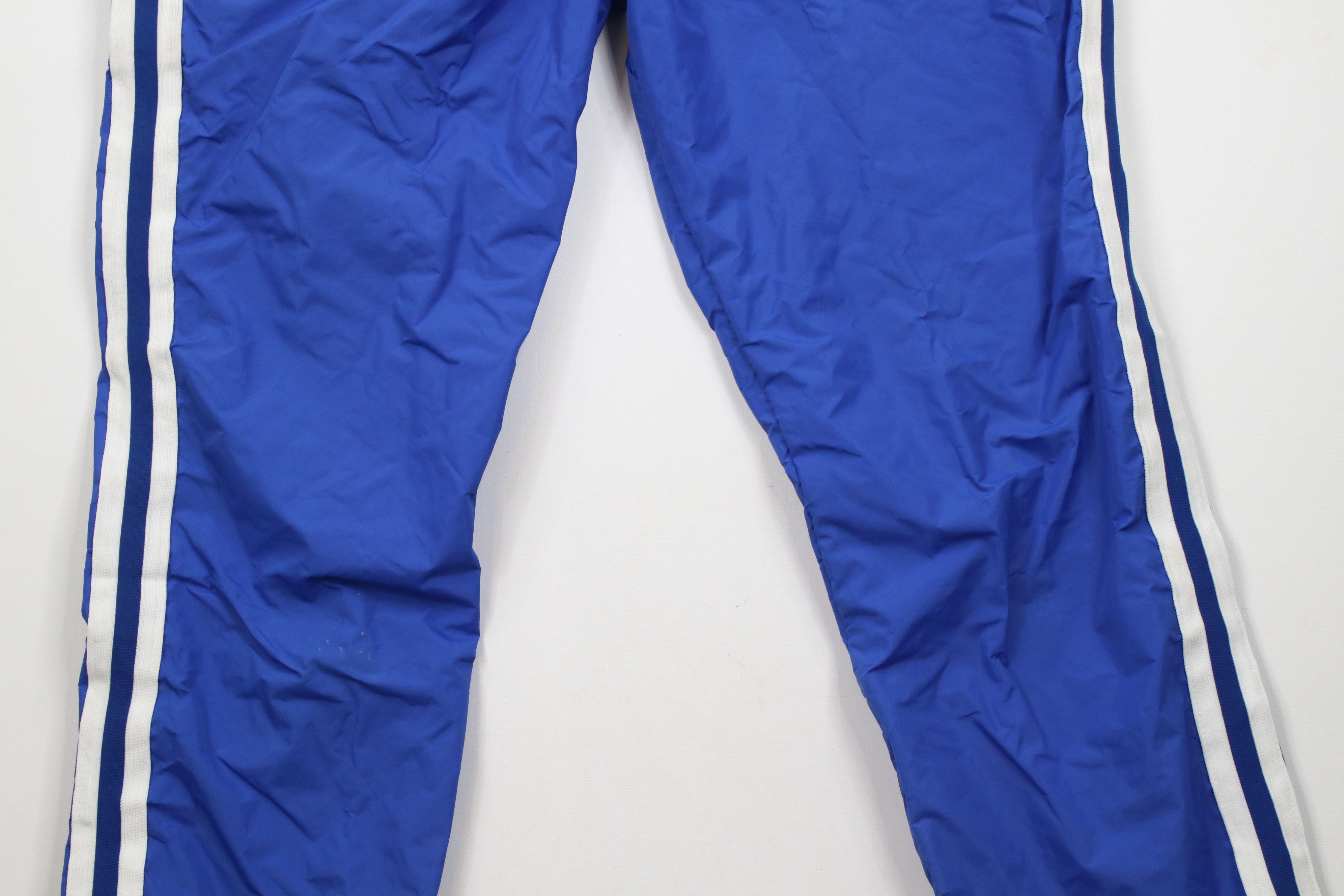 Vintage Vintage 70s Streetwear Lined Windbreaker Rain Pants Blue USA Size US 34 / EU 50 - 3 Thumbnail