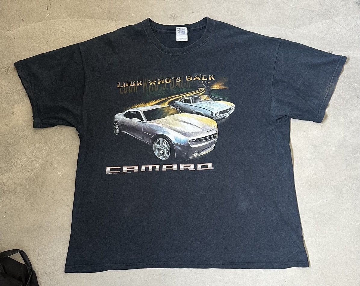 Vintage VINTAGE CAMARO CAR RACING TEE Size US XL / EU 56 / 4 - 1 Thumbnail