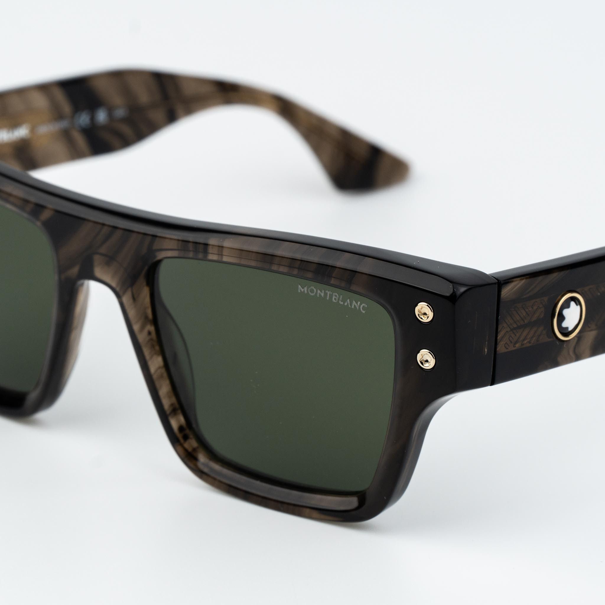 Montblanc Montblanc Men Sunglasses Square MB0253S 005 NEW AUTHENTIC Size ONE SIZE - 5 Thumbnail