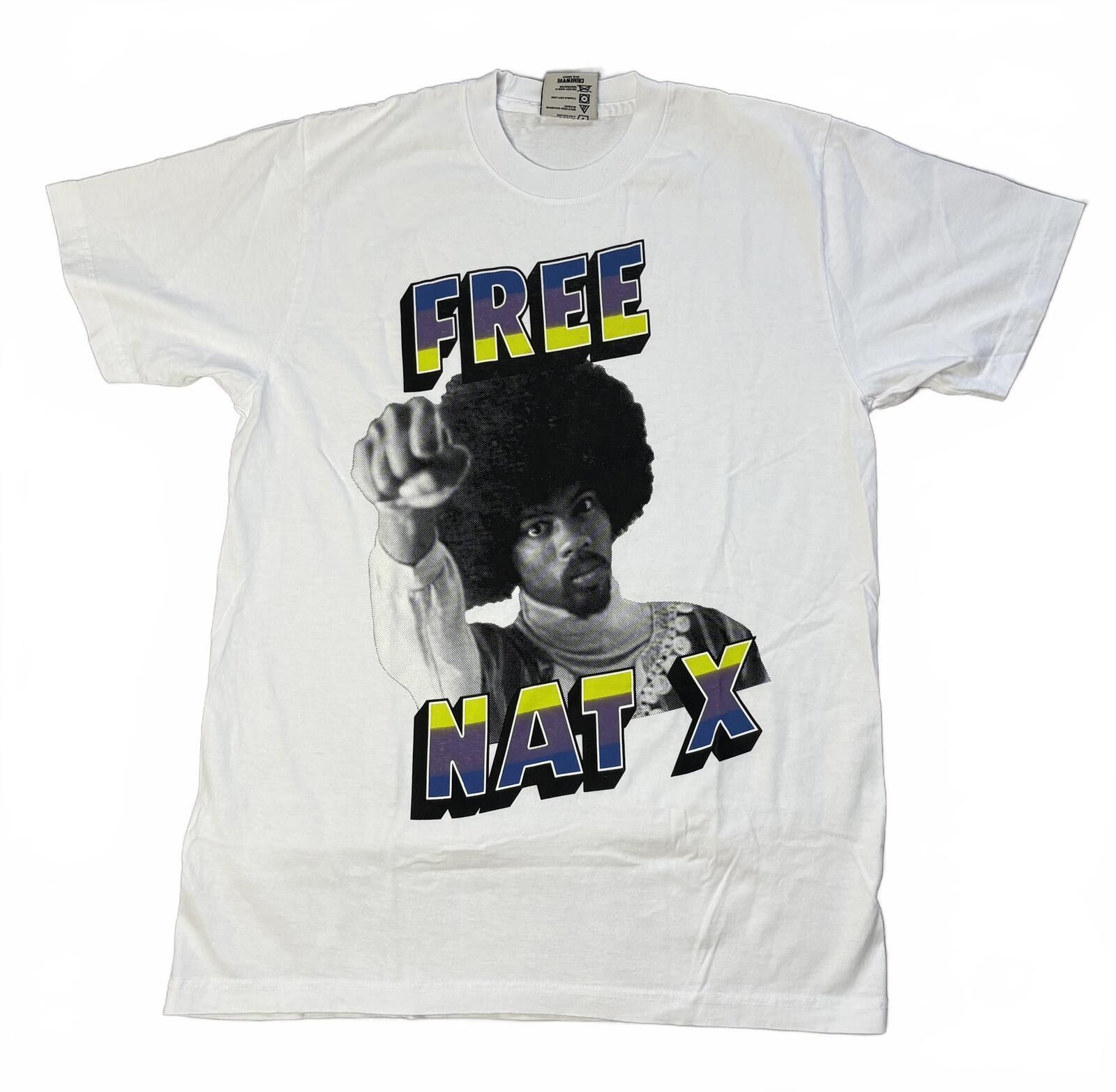 Real Bad Man Real Bad Man Free Nat X White Shirt Mens Medium Tee NWOT Size US M / EU 48-50 / 2 - 1 Thumbnail