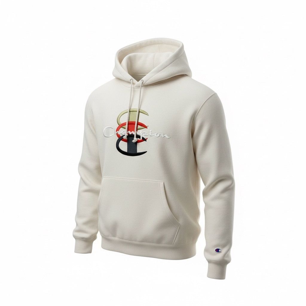 Champion × Supreme Supreme X Champion Stacked C Hoodie | Grailed