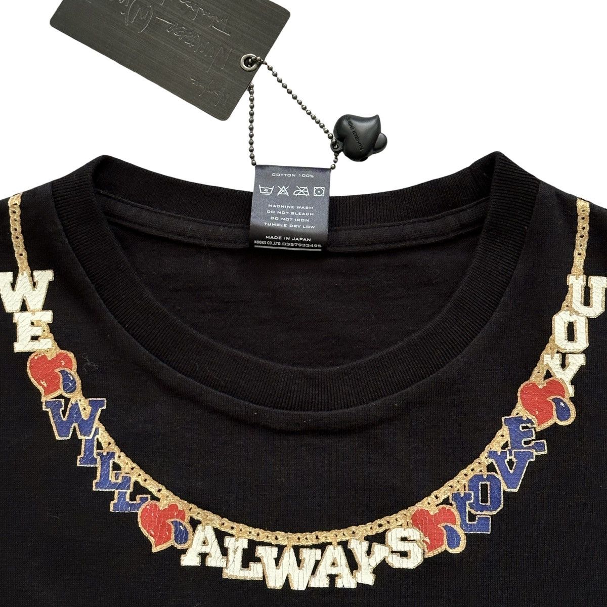 Number (N)ine 2003 “We Will Always Love You” New with Tags Tee size 3 Size US L / EU 52-54 / 3 - 4 Thumbnail