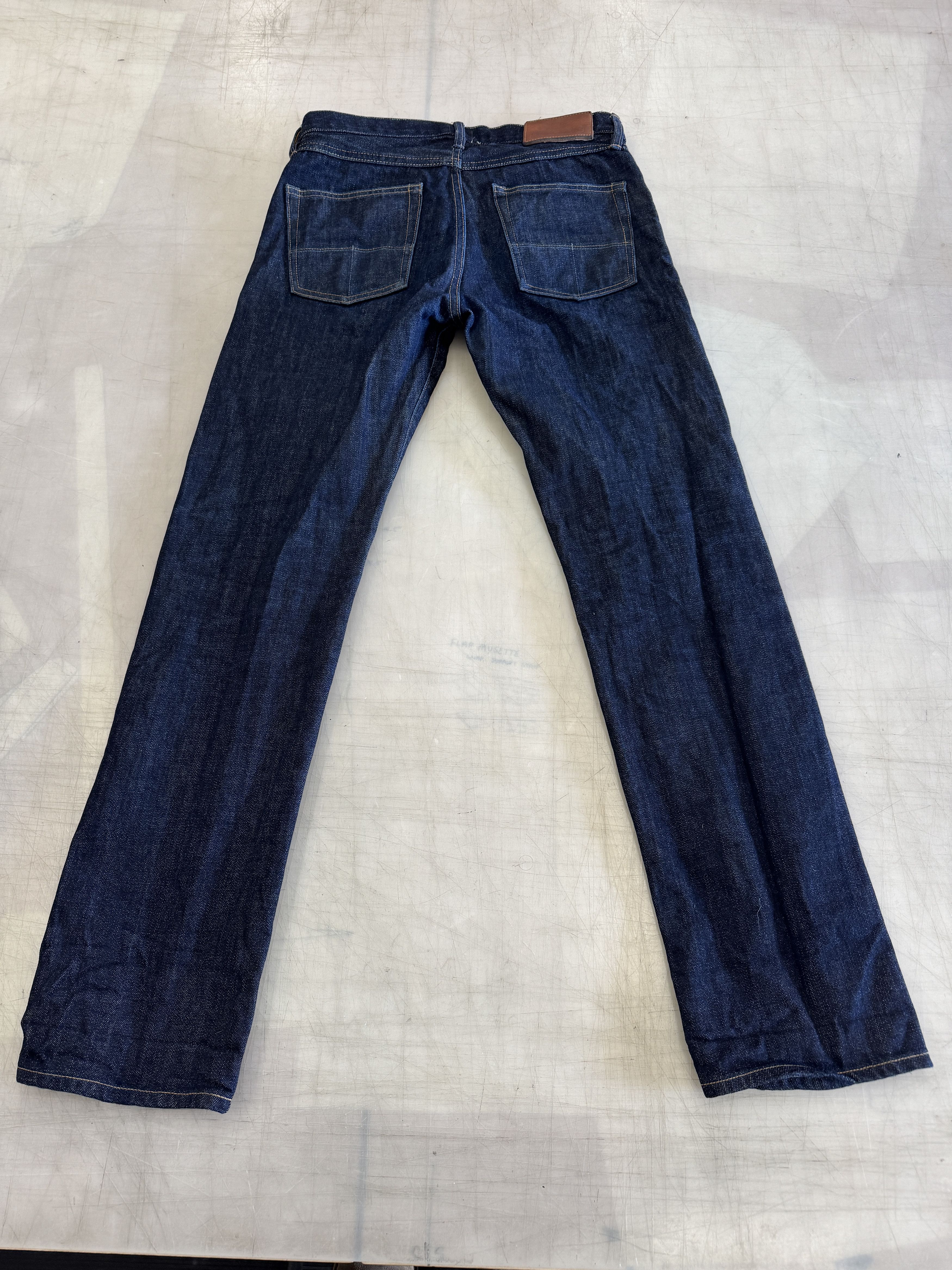 Tellason Sheffield - Straight Tapered Selvedge Jeans - 14.75 oz. Size US 31 - 5 Thumbnail