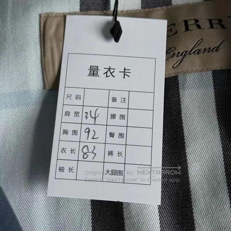 Burberry Burberry Women's Dark Blue Cotton Coat. Size XXS / US 00 / IT 34 - 7 Thumbnail