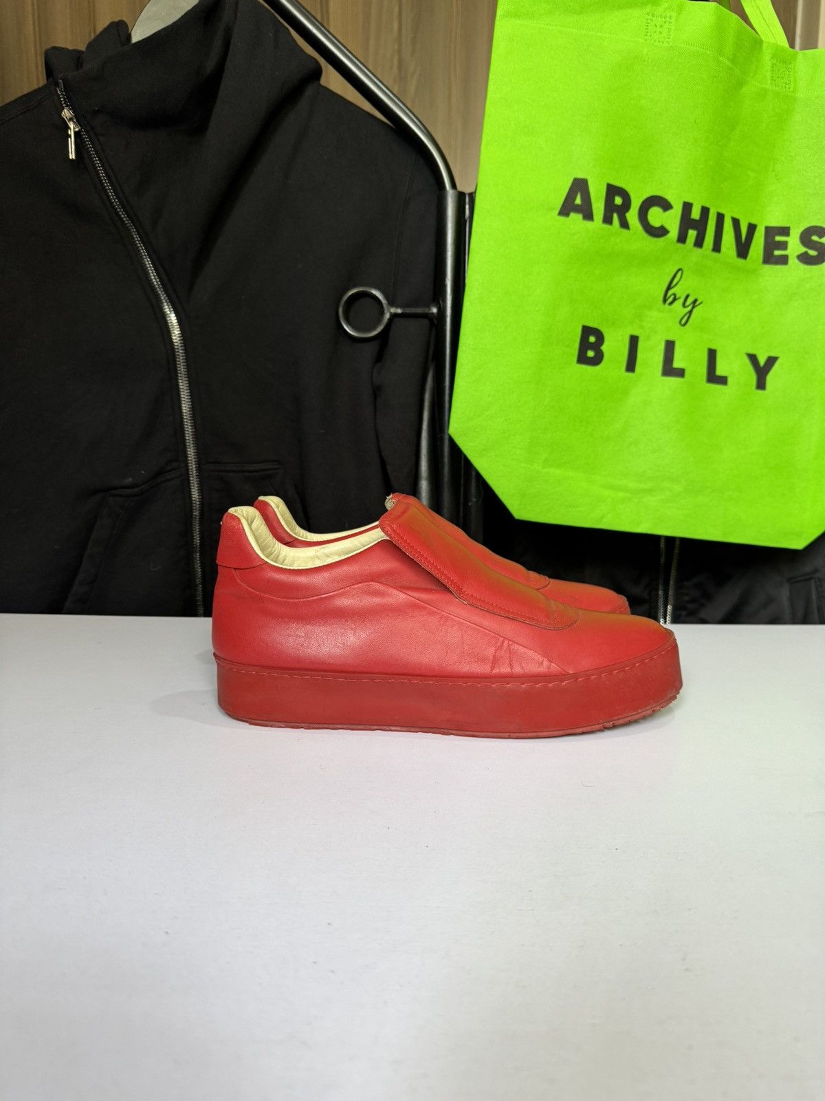 Maison Margiela Maison Margiela ❤️, colorway " RED OCTOBER" Vibes Size US 7 / EU 40 - 8 Thumbnail