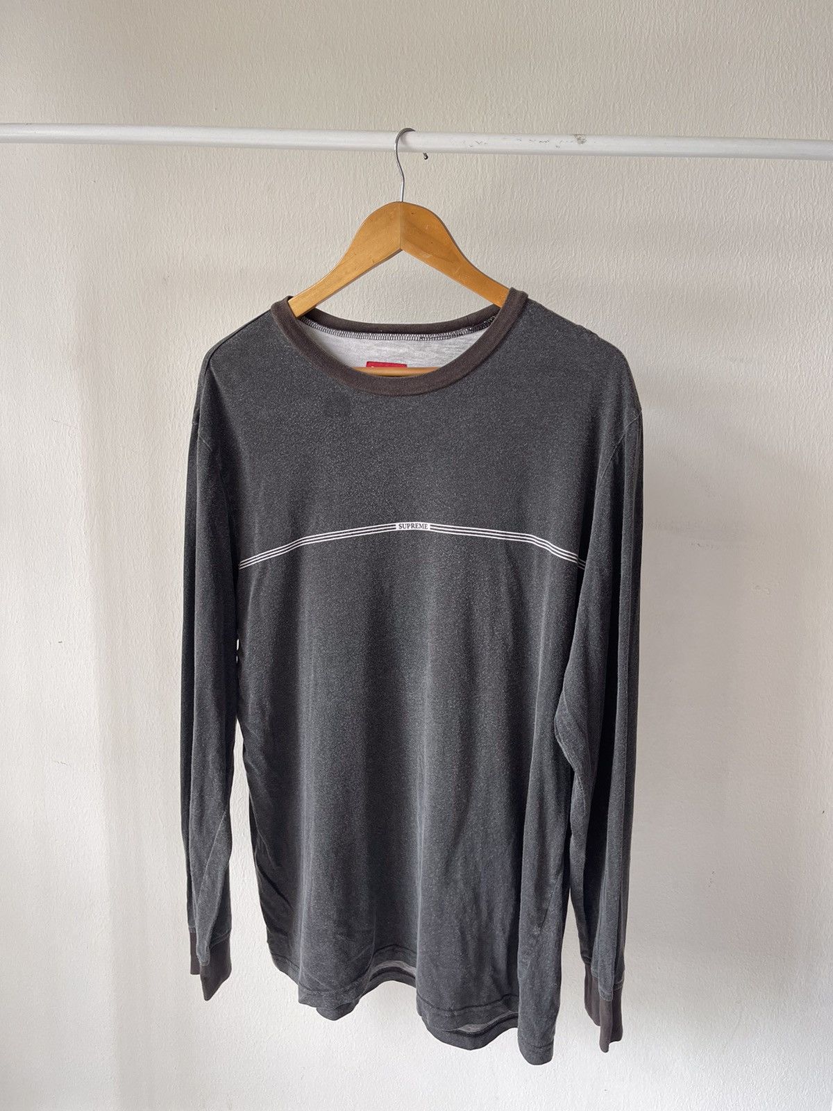 Supreme Supreme Faded Long Sleeve Size US L / EU 52-54 / 3 - 1 Thumbnail