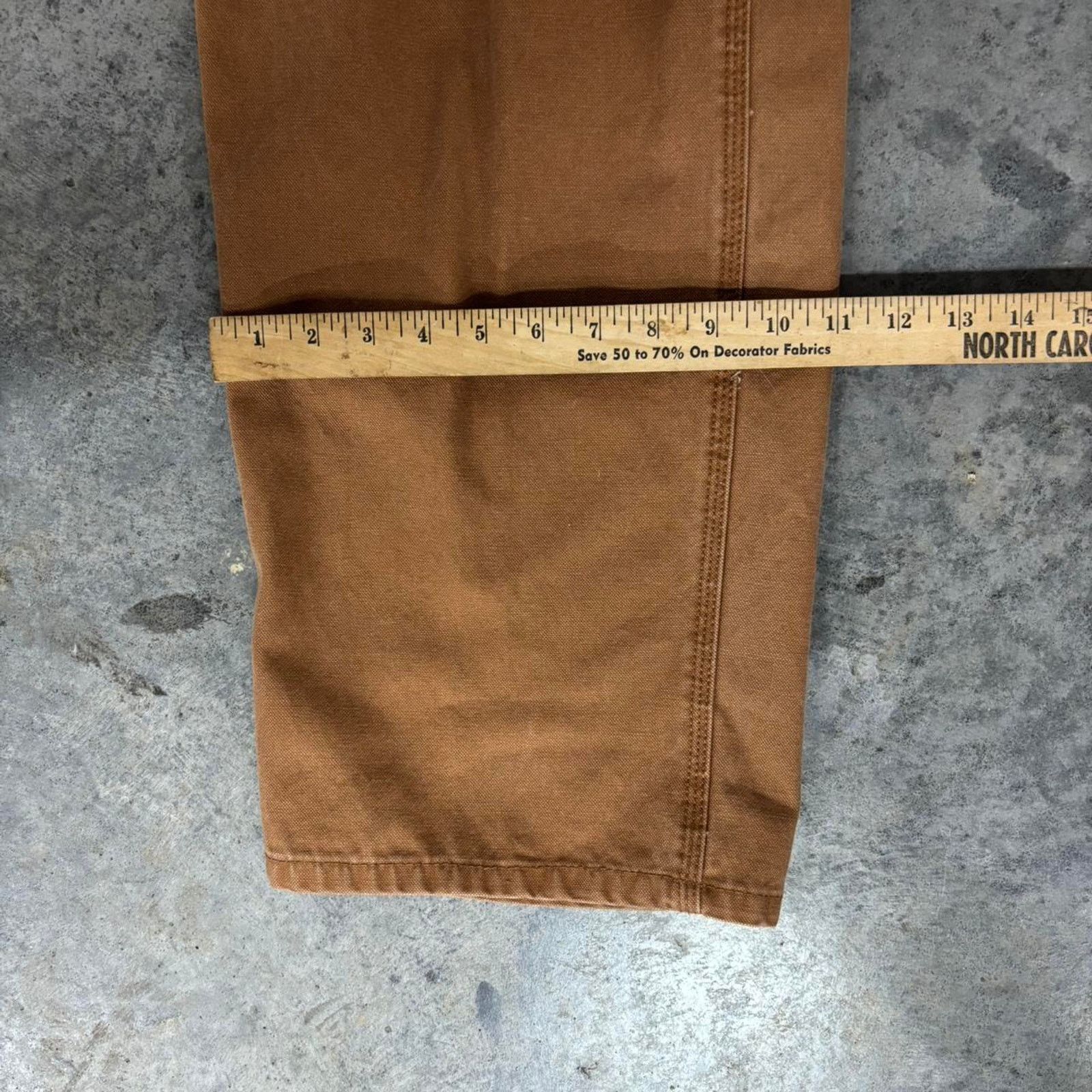Vintage Vintage Carhartt Style Tan Baggy Carpenter Pants Size US 40 / EU 56 - 7 Thumbnail
