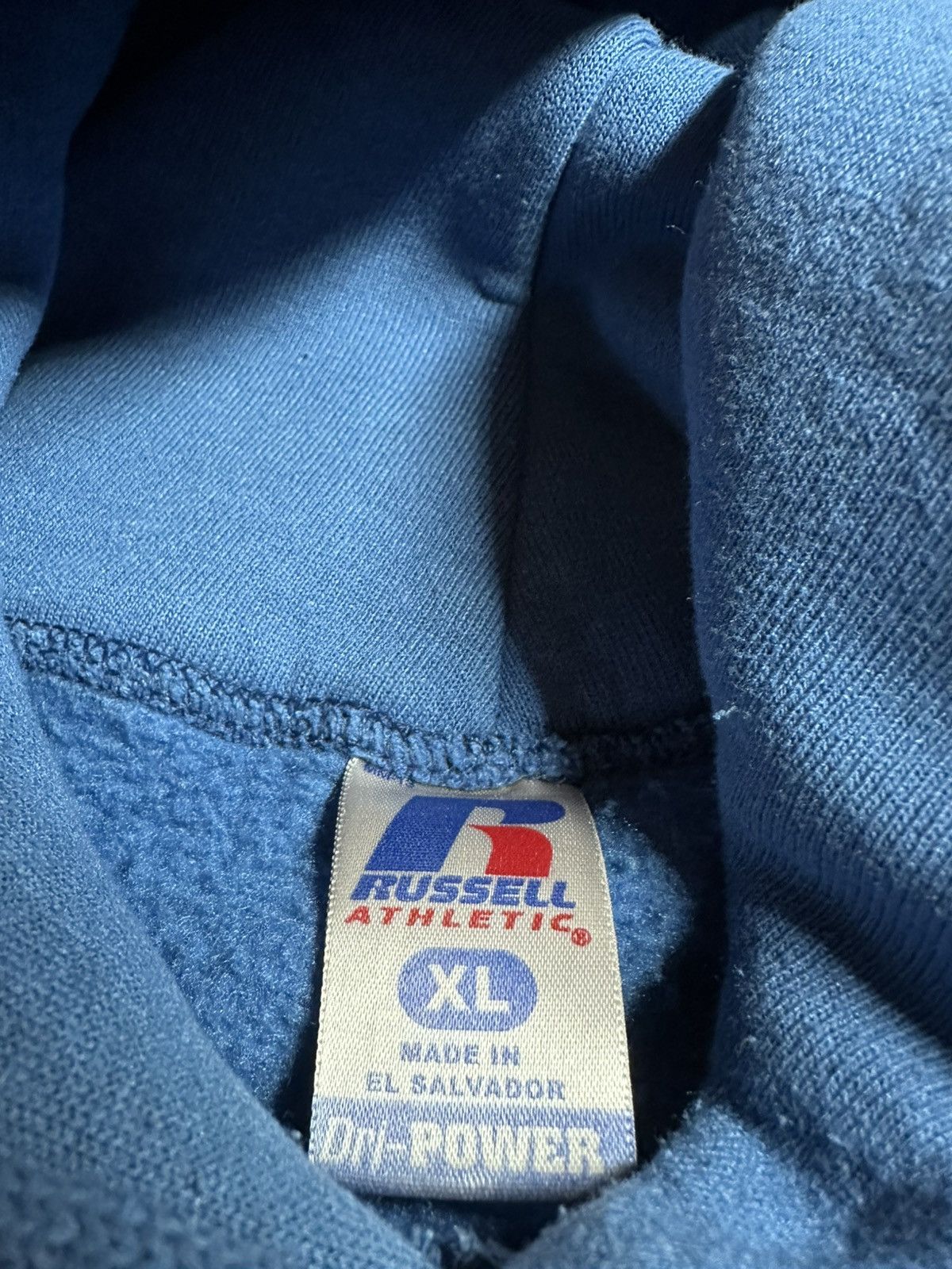 Russell Athletic RARE VINTAGE Russell Athletic BLUE Pullover Hoodie XL Size US XL / EU 56 / 4 - 4 Thumbnail