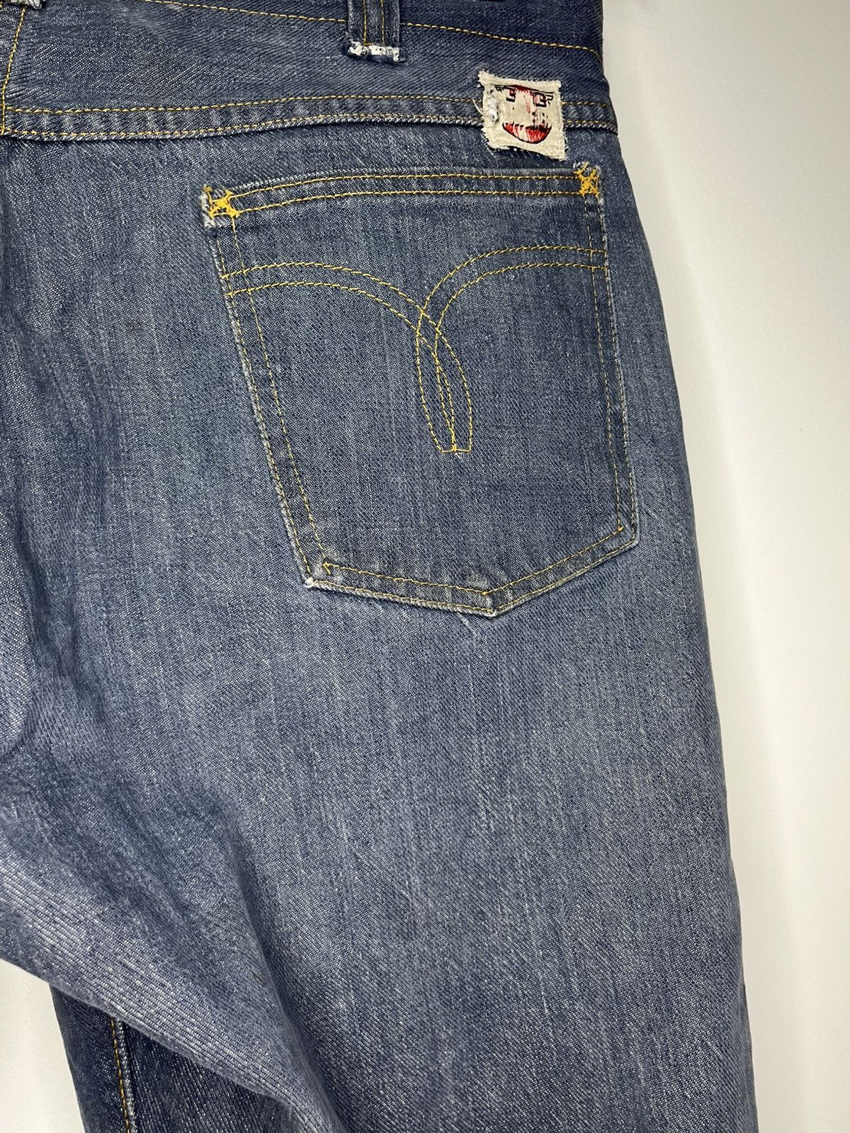 Other Great Western Garments Salvaged Denim Jeans 1950-1960 32x37 Size US 32 / EU 48 - 7 Thumbnail