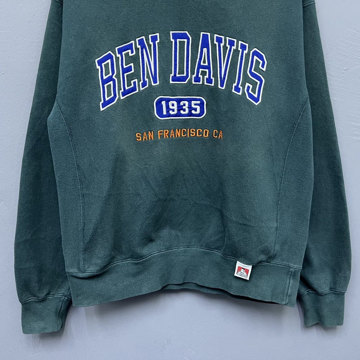 Ben Davis Vintage Ben Davis Crewneck Sweatshirt Emnroidery Size US M / EU 48-50 / 2 - 4 Thumbnail