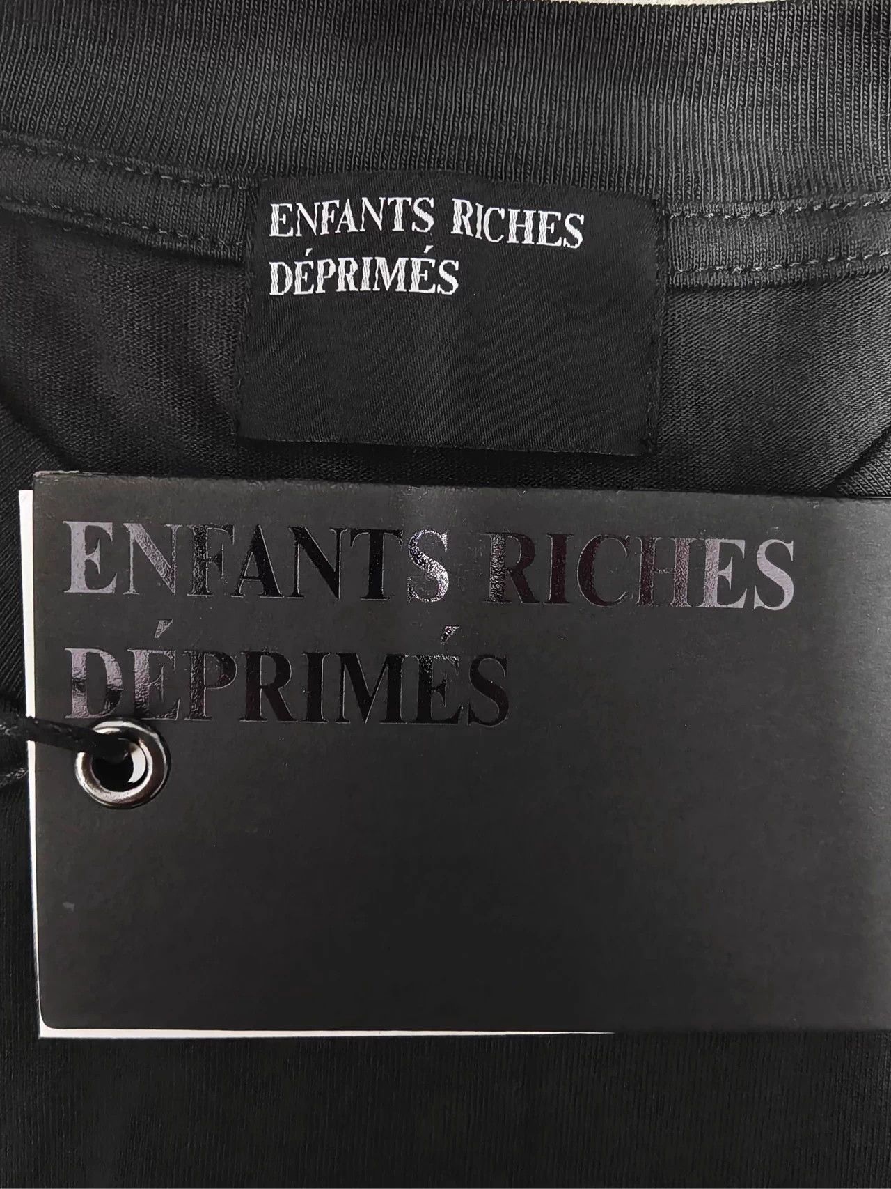 Enfants Riches Deprimes ERD 24SS Black Gray Aged Portrait LS Sweatshirt M Size US M / EU 48-50 / 2 - 4 Thumbnail