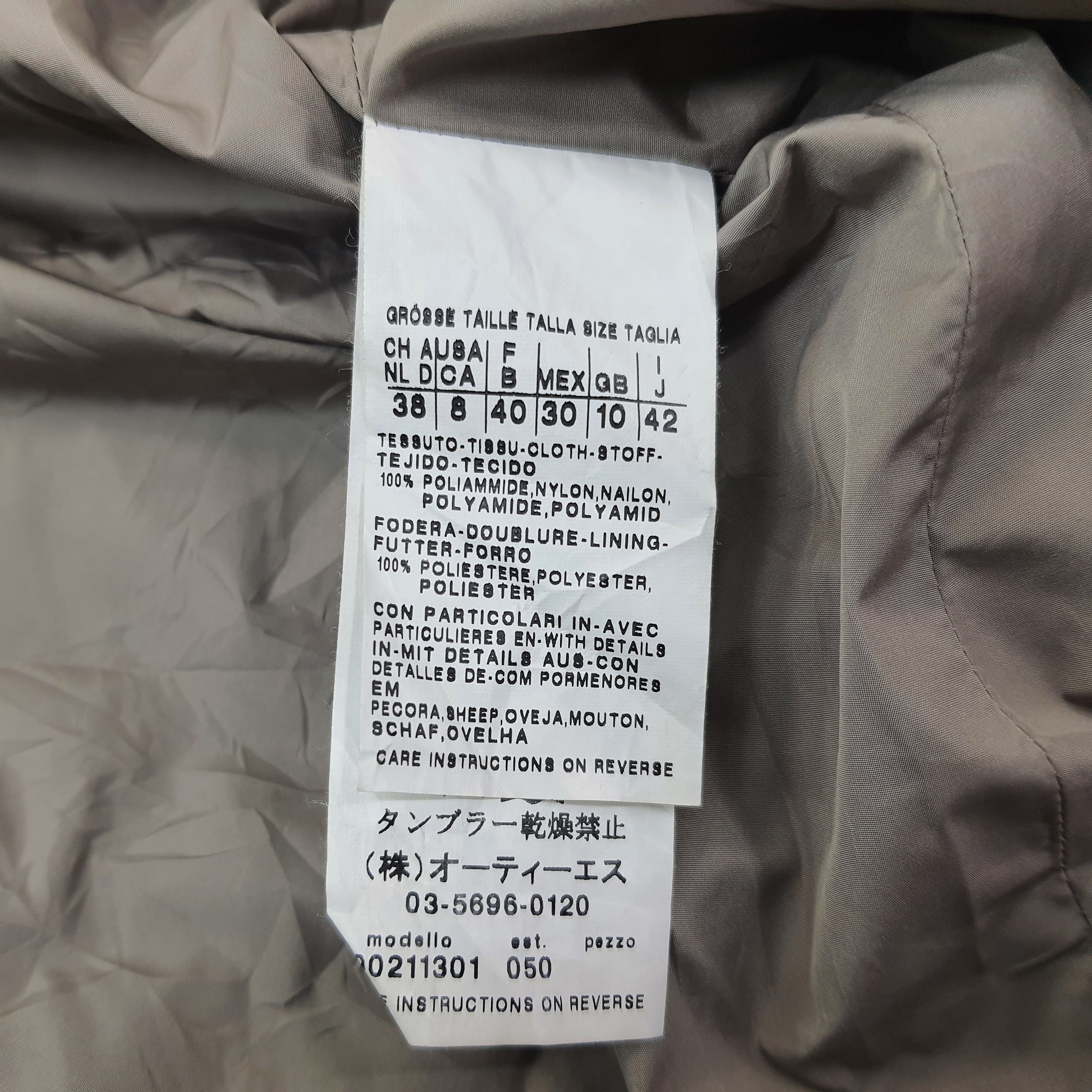 Max Mara Vintage 's Max Mara Italian Designer Brand Jacket C245N24 Size S / US 4 / IT 40 - 9 Thumbnail