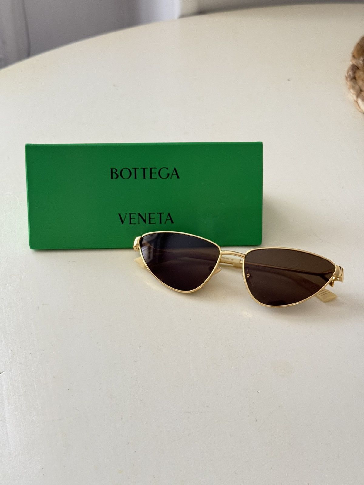 Bottega Veneta Bottega Veneta Sunglasses Bv 1186 S Gold Size ONE SIZE - 2 Thumbnail