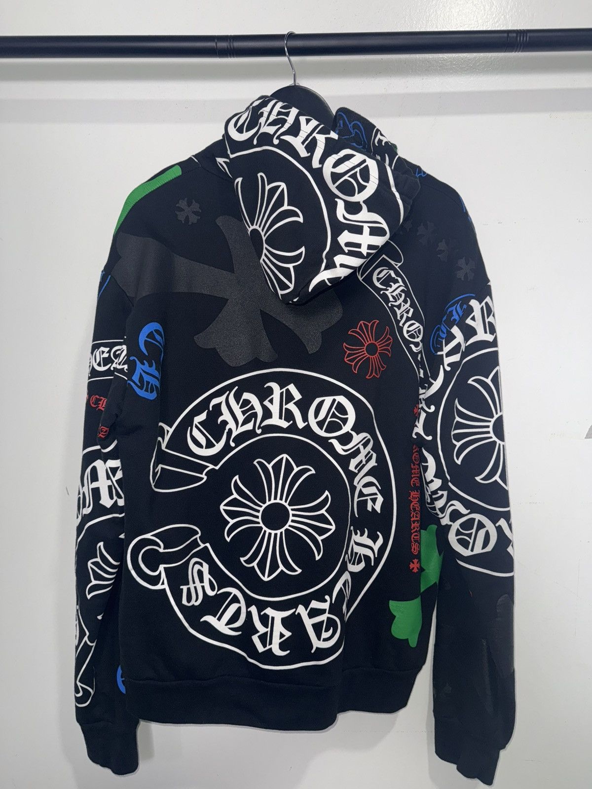 Chrome Hearts black Chrome Hearts Stencil Hoodie Size US M / EU 48-50 / 2 - 4 Thumbnail