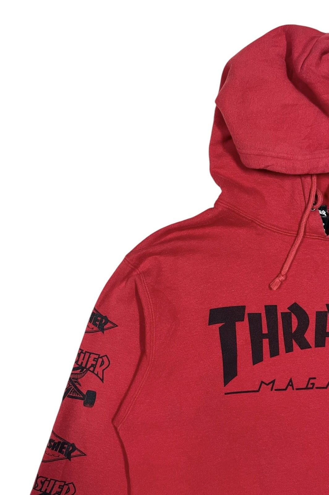 Thrasher × Vintage Thrasher streetwear hoodie Size US L / EU 52-54 / 3 - 4 Thumbnail