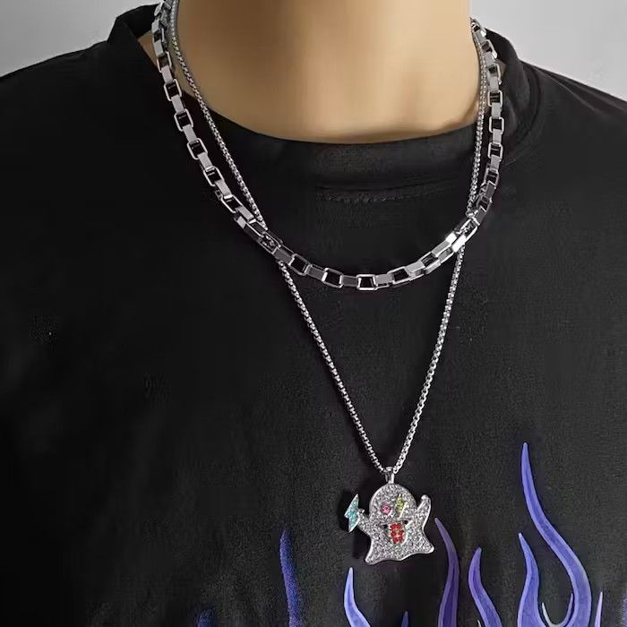 Jewelry × Vintage GHOST Icy Pendant Necklace Size ONE SIZE - 3 Thumbnail