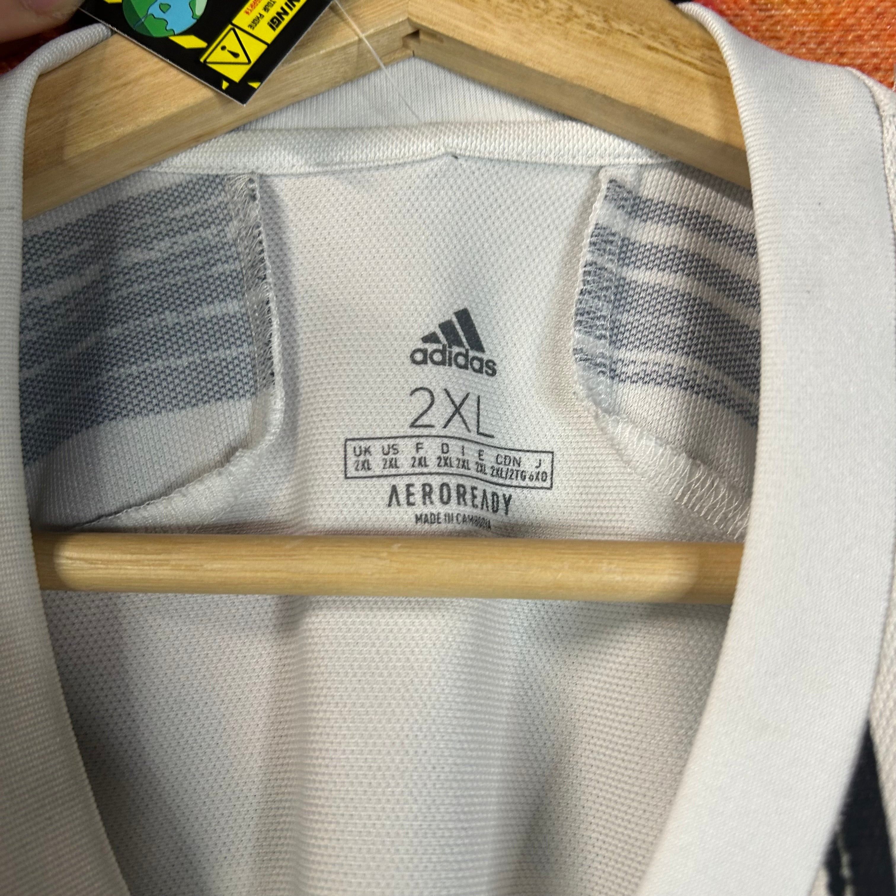 Adidas Adidas Juventus Striped Soccer Jersey Size 2XL Size US XXL / EU 58 / 5 - 3 Thumbnail