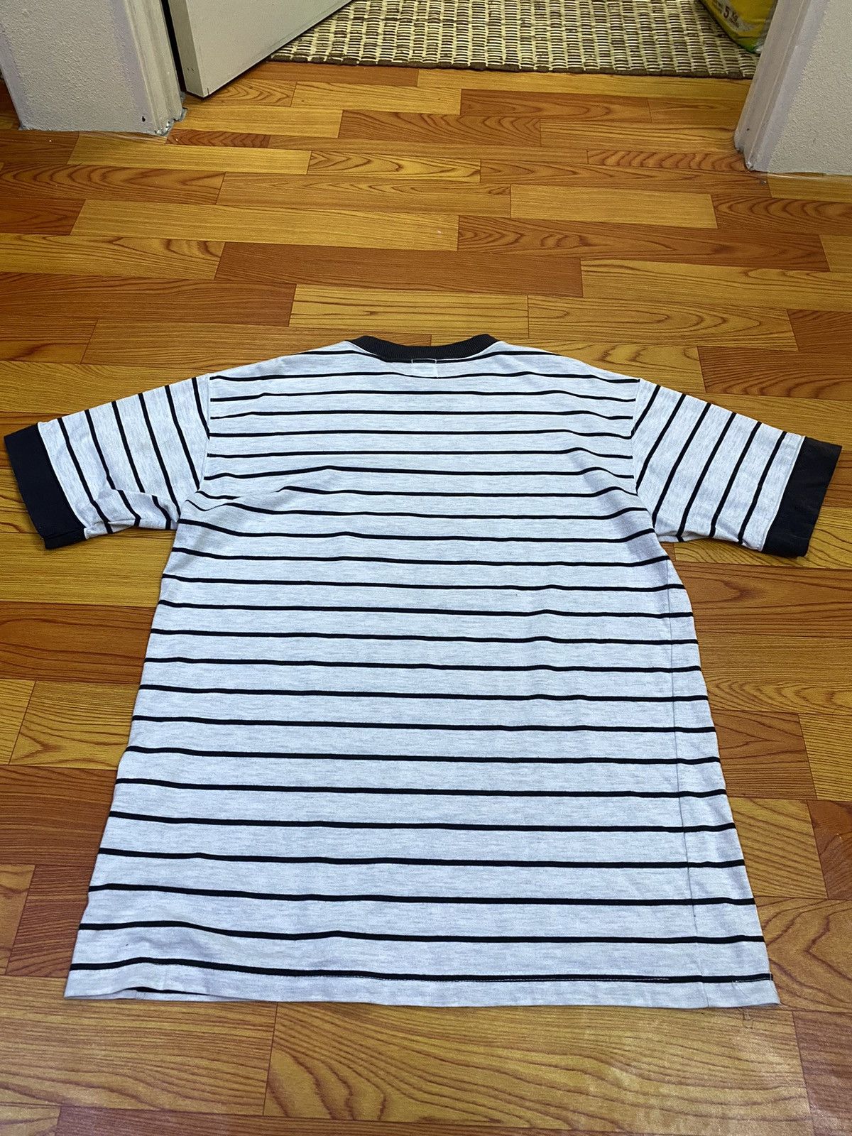 Designer × Pierre Balmain Vintage Pierre Balmain Stripe Tee Size US L / EU 52-54 / 3 - 6 Thumbnail