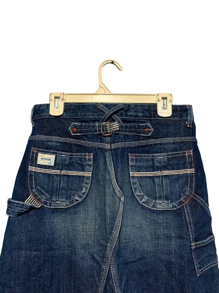 Japanese Brand Betty smith japan carpenter buckle back denim skirt Size 30" / US 8 / IT 44 - 2 Thumbnail