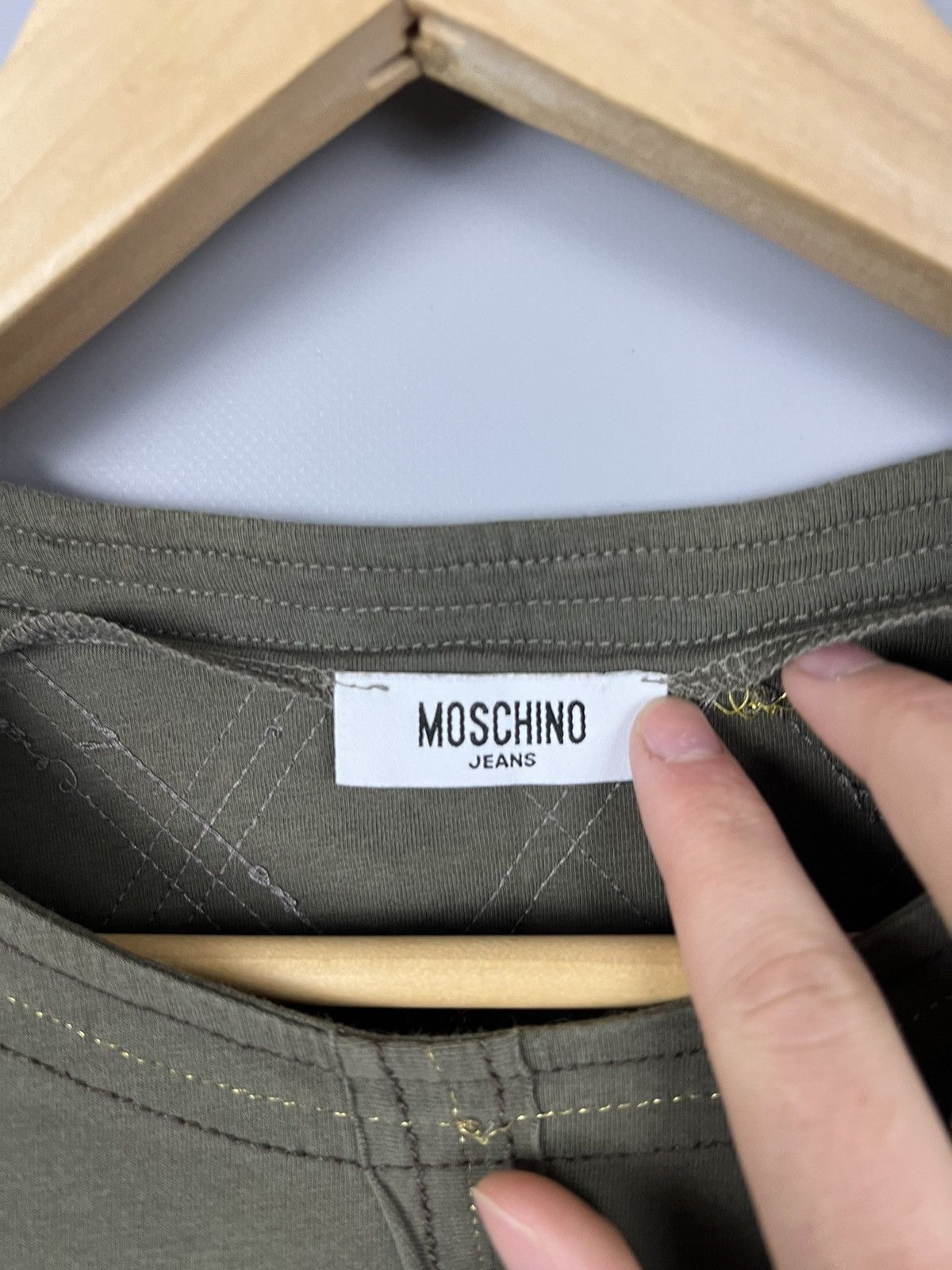 Moschino Moschino Jeans Vintage Longsleeve rare Size S / US 4 / IT 40 - 6 Thumbnail