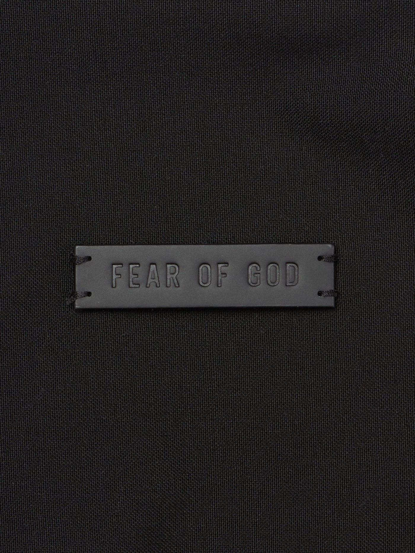 Fear of God FEAR OF GOD Eternal Black Cotton Virgin Wool-Elastane Shirt Size US L / EU 52-54 / 3 - 6 Thumbnail