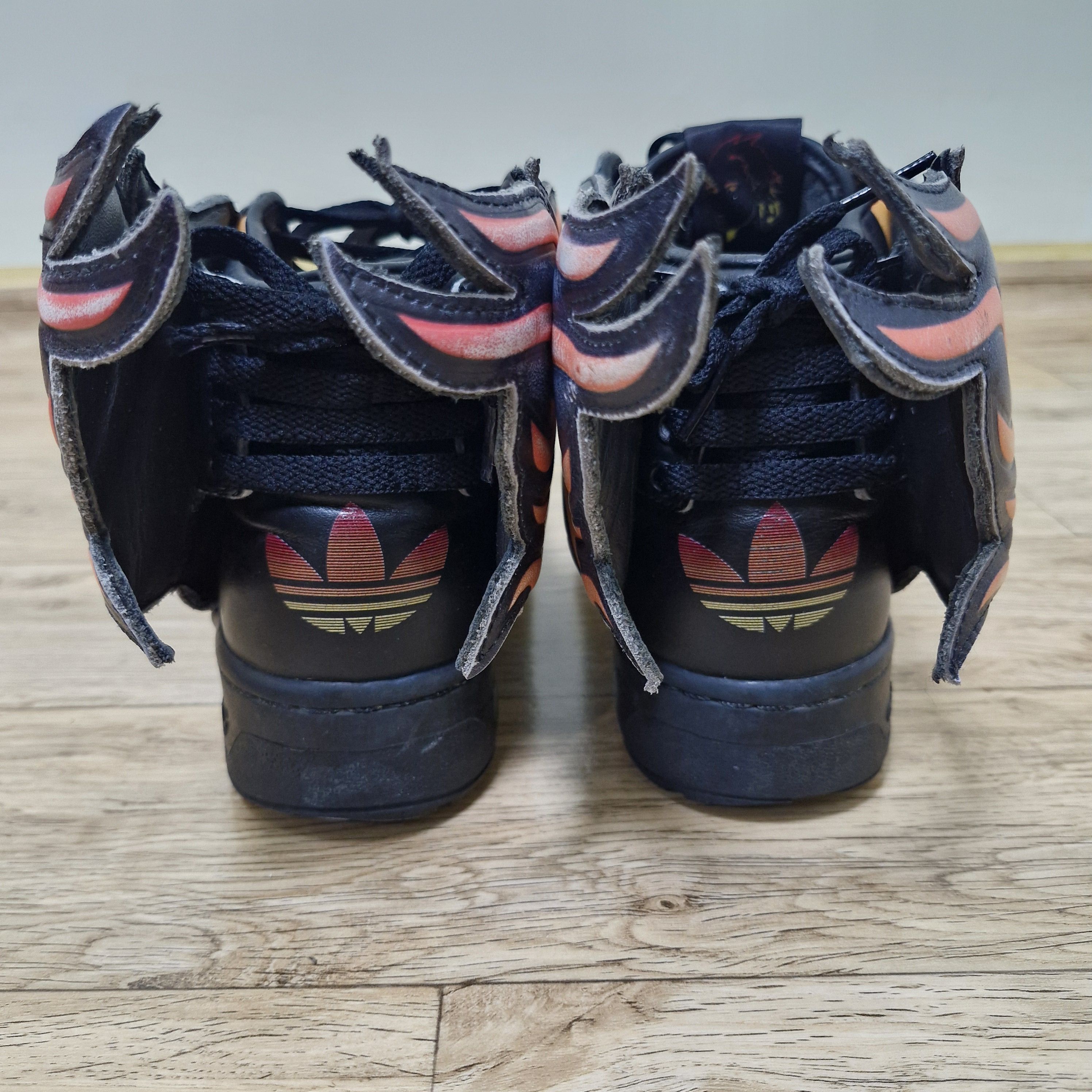 ADIDAS x JEREMY SCOTT 2.0 Wings Flames Sneakers