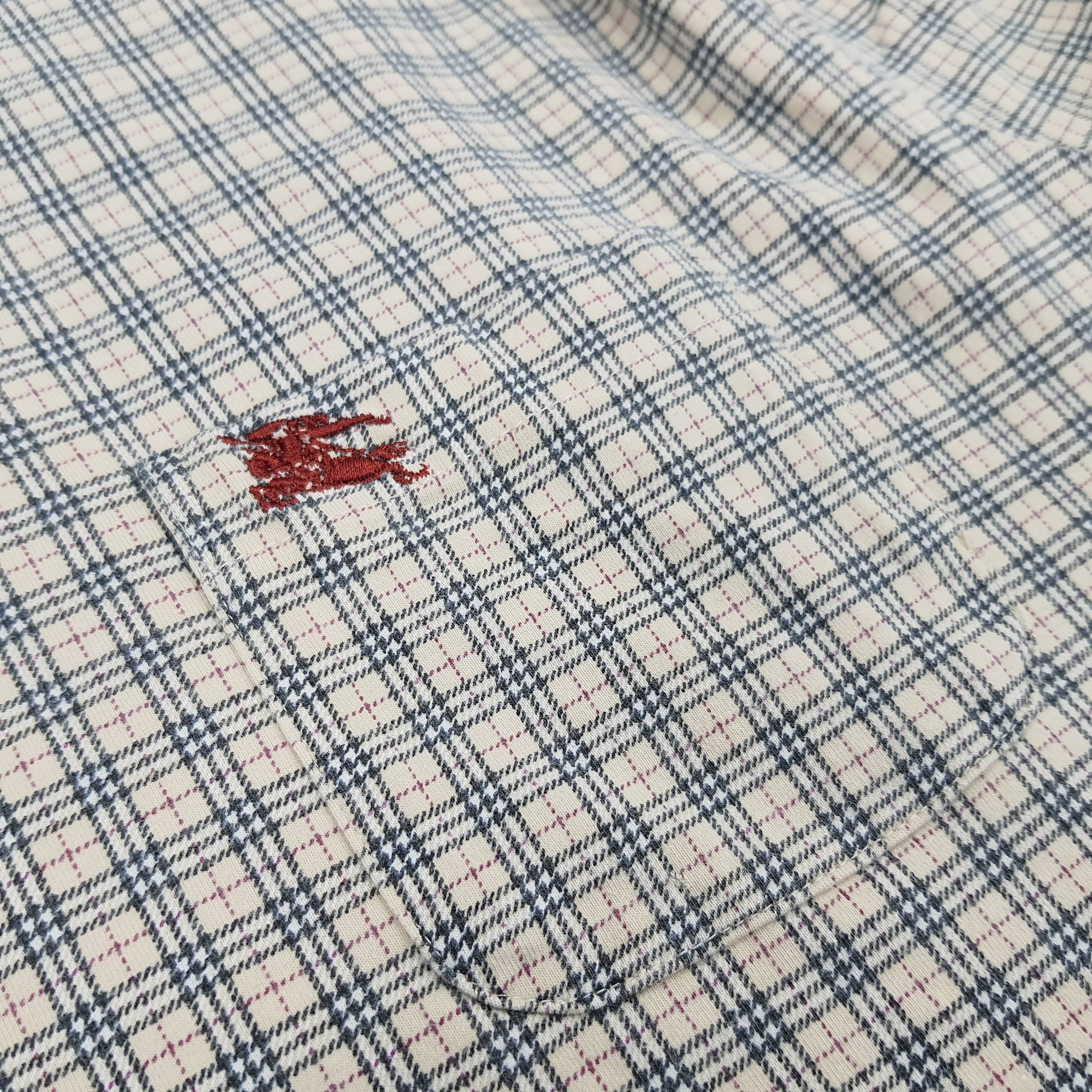 Burberry × Vintage Vintage Burberry London Pocket Tees Size US L / EU 52-54 / 3 - 5 Thumbnail