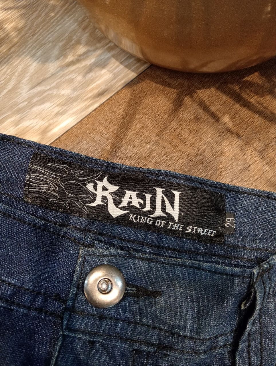 Seditionaries JAPANESE RAIN KING OF THE STREET BONDAGE PANTS - BLUE Size US 29 - 5 Thumbnail