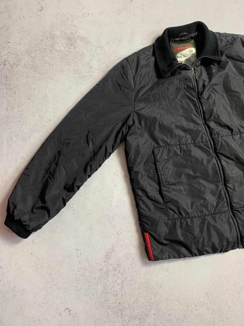 Prada Vintage Prada Sport Red Tab Nylon Down Jacket M Size US L / EU 52-54 / 3 - 9 Thumbnail