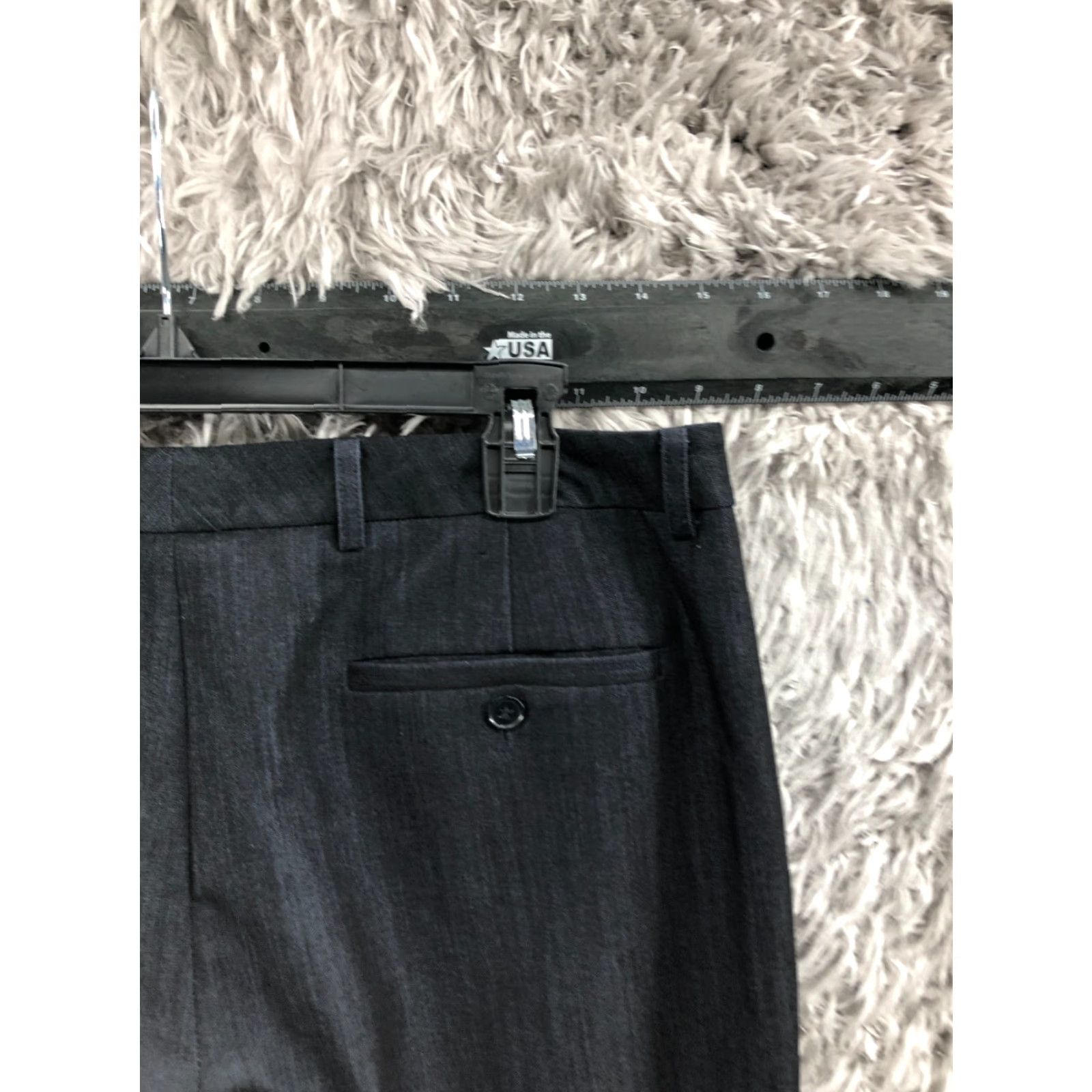 Tommy Hilfiger Tommy Hilfiger Dress Pants Shirt? No, Pants Casual Formal Slim Straight Black Wide? Size 34" / US 12 / IT 48 - 6 Thumbnail