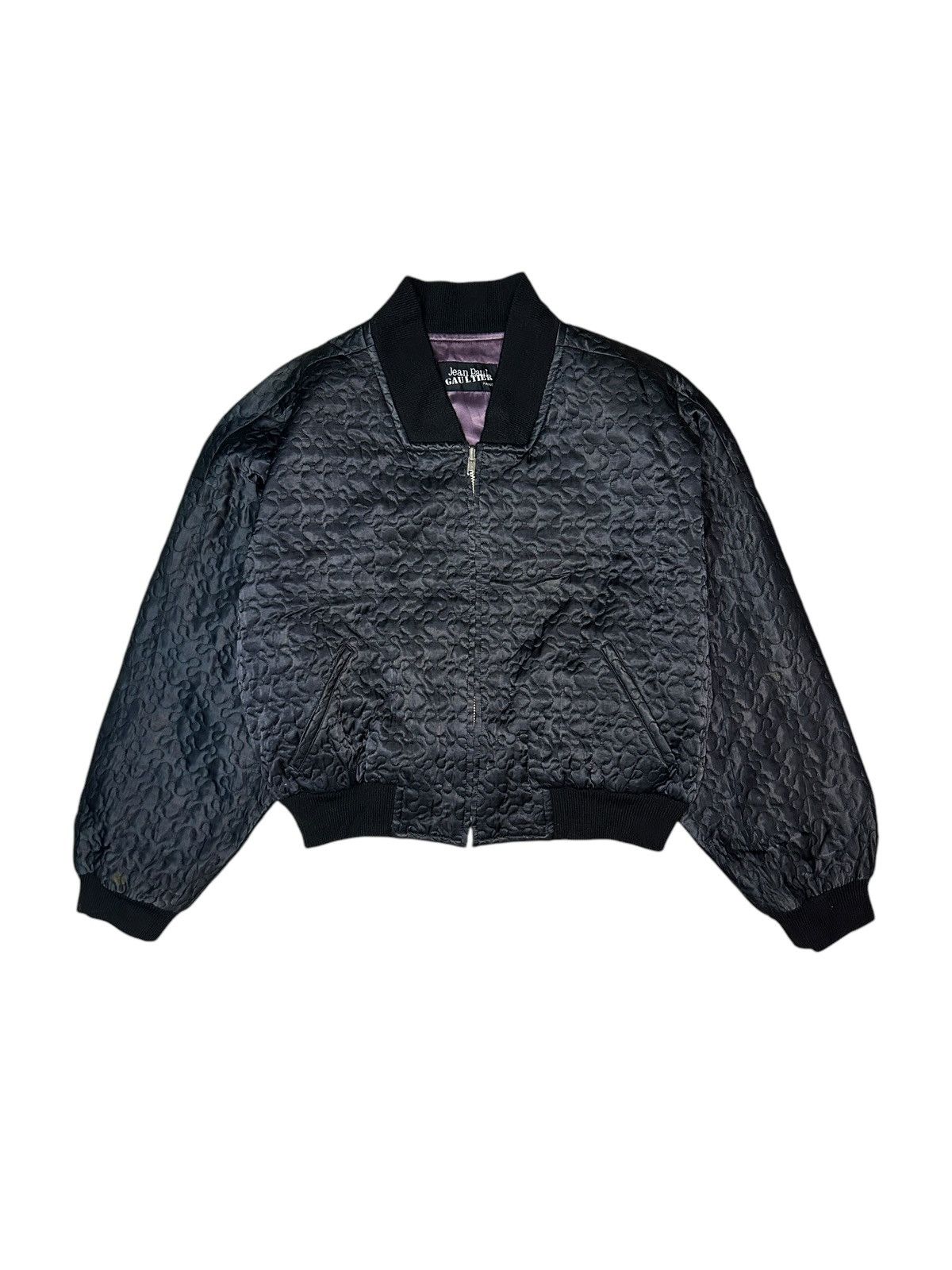 Jean Paul Gaultier Reversible Crop Bomber Size M / US 6-8 / IT 42-44 - 1 Thumbnail