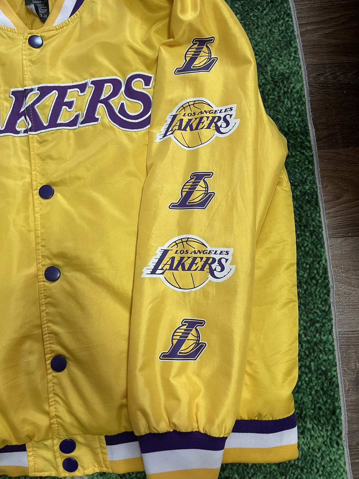 NBA LA Lakers Varsity Jacket Size US L / EU 52-54 / 3 - 2 Thumbnail