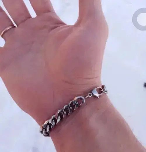 Jewelry × Other Cuban Chain Men Bracelet Size ONE SIZE - 3 Thumbnail