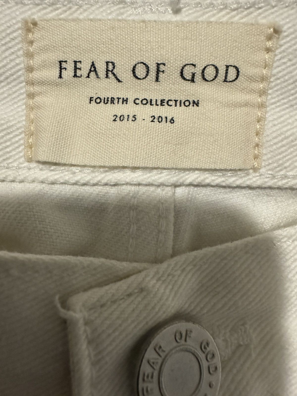 Fear of God Fear of God Fourth Collection White Size US 35 - 6 Thumbnail