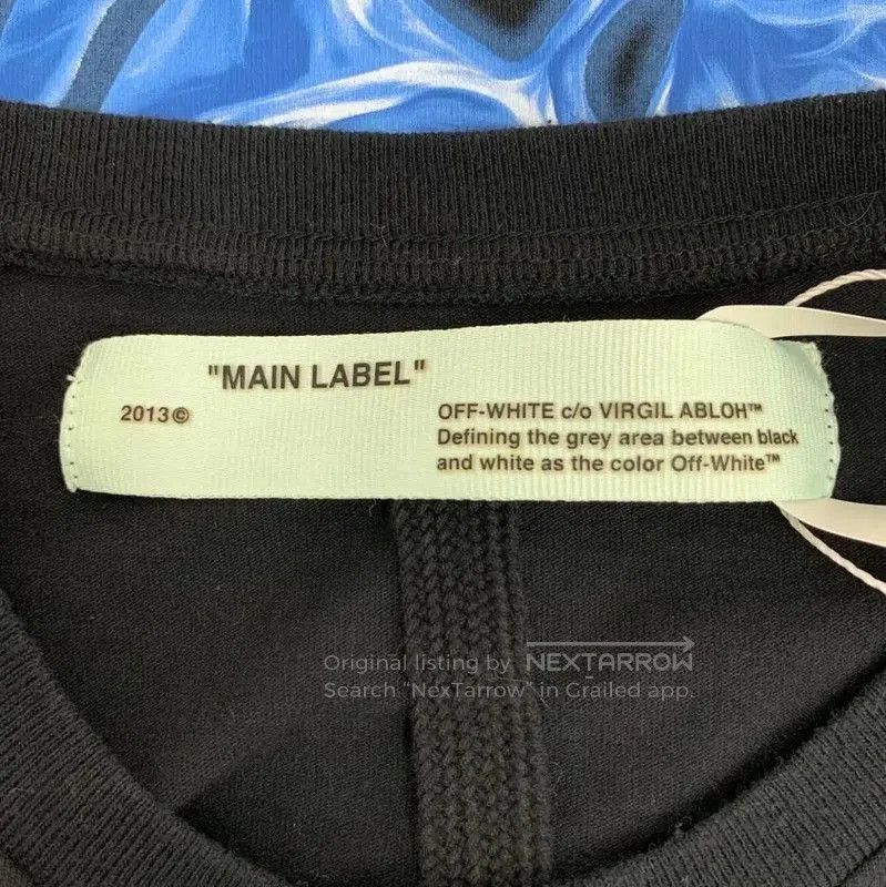 Off-White Off-White Black Cotton Short Sleeve T-Shirt . Size US XL / EU 56 / 4 - 5 Thumbnail