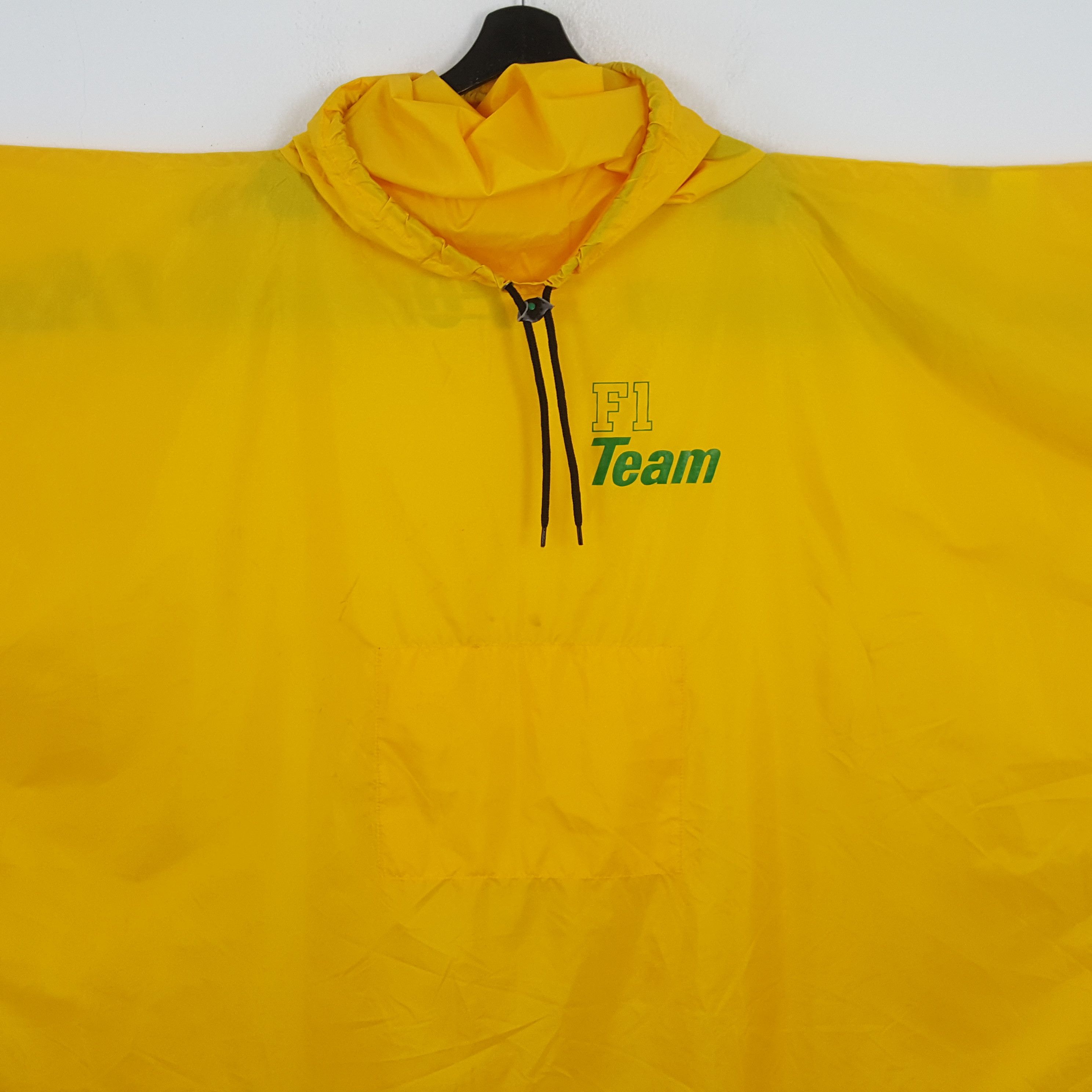 Benetton × Vintage BENETTON FORMULA 1 Racing Rain Coat Jacket Size US XXL / EU 58 / 5 - 4 Thumbnail