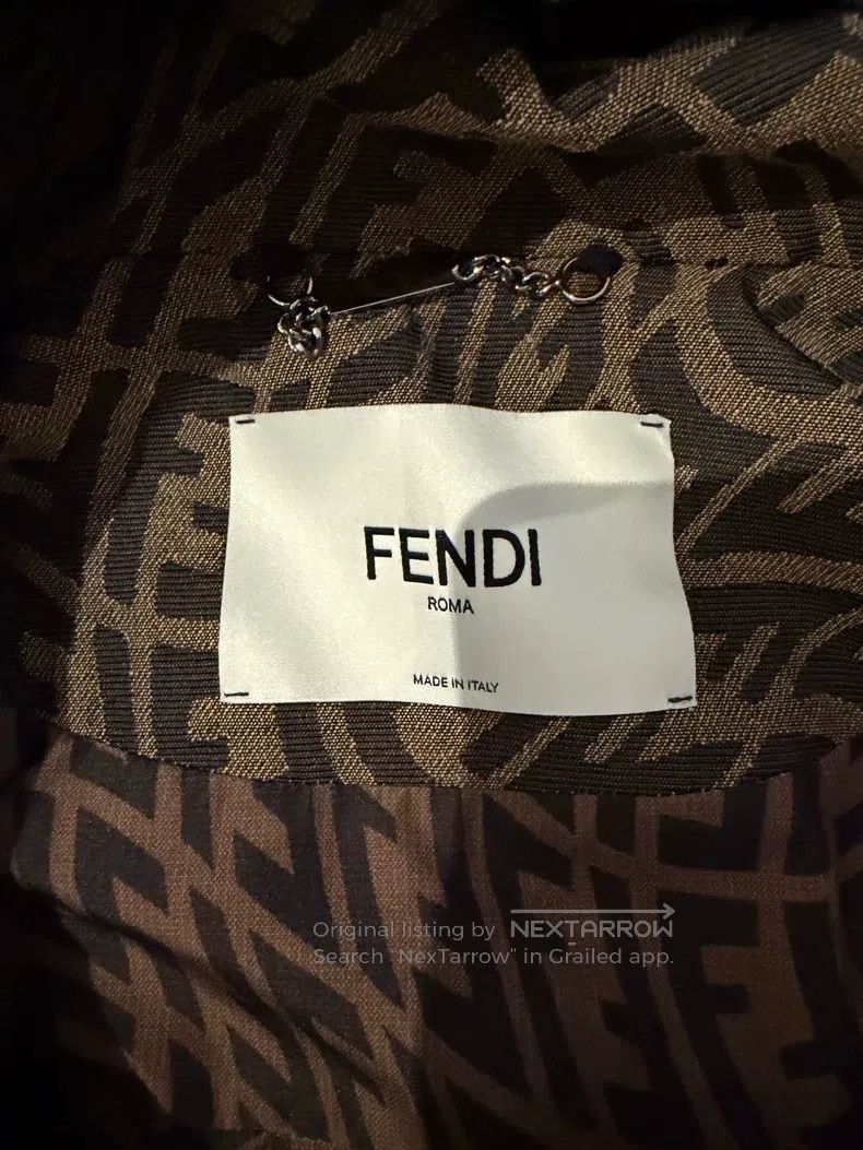 Fendi Fendi Monogrammed Hooded Sleeve Detachable Jacket Size XS / US 0-2 / IT 36-38 - 3 Thumbnail