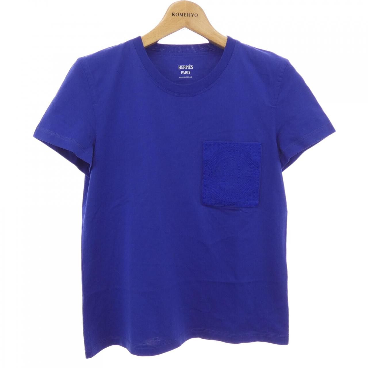 Hermes Hermes Hermes Mosaique Cotton T Shirt Textile T-Shirts 3E4620DL DUTY FREE for USA Size ONE SIZE - 1 Thumbnail