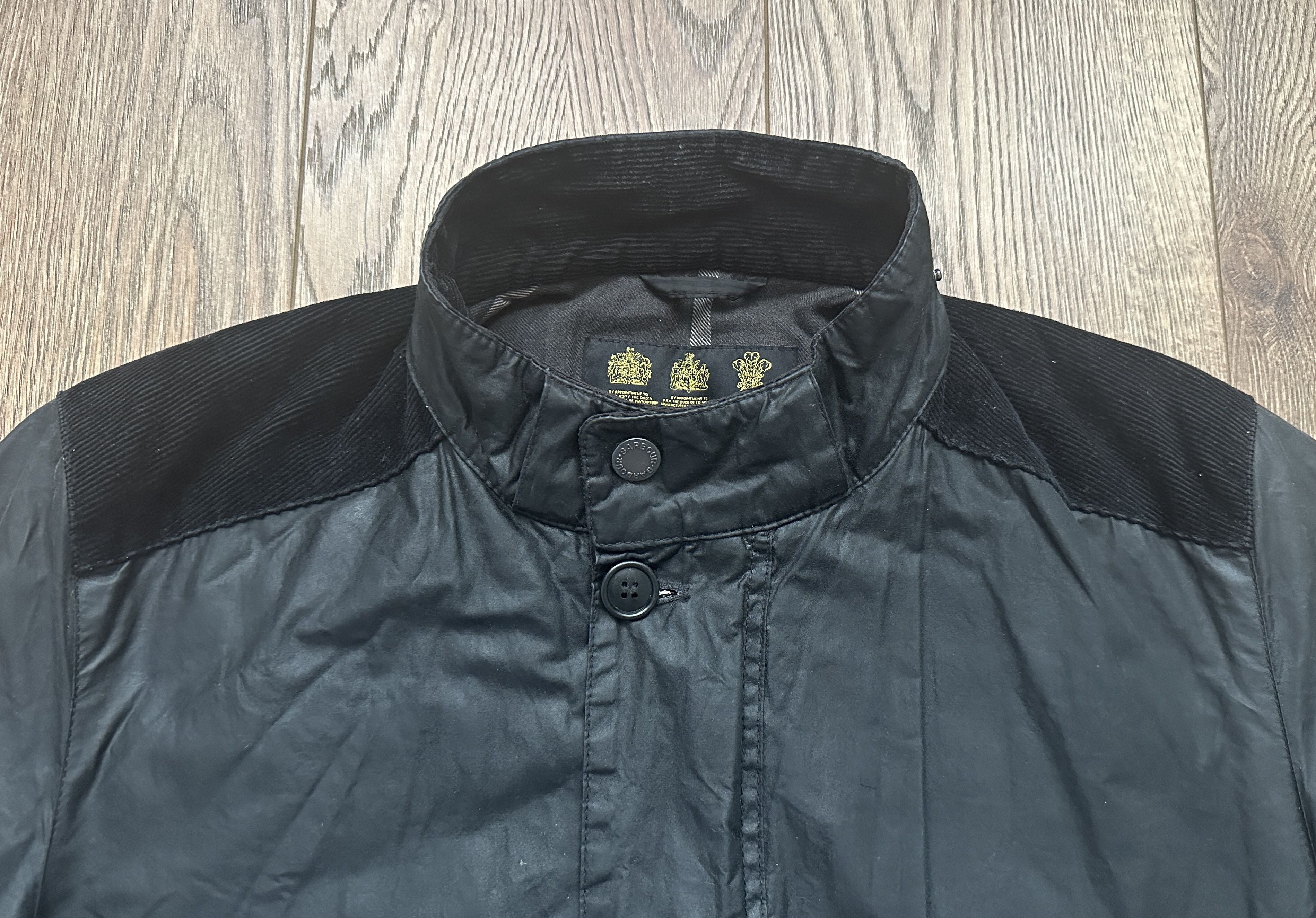 Barbour Barbour Crieff Wax Hooded Jacket Size S Black Made A Rewax Size US S / EU 44-46 / 1 - 4 Thumbnail