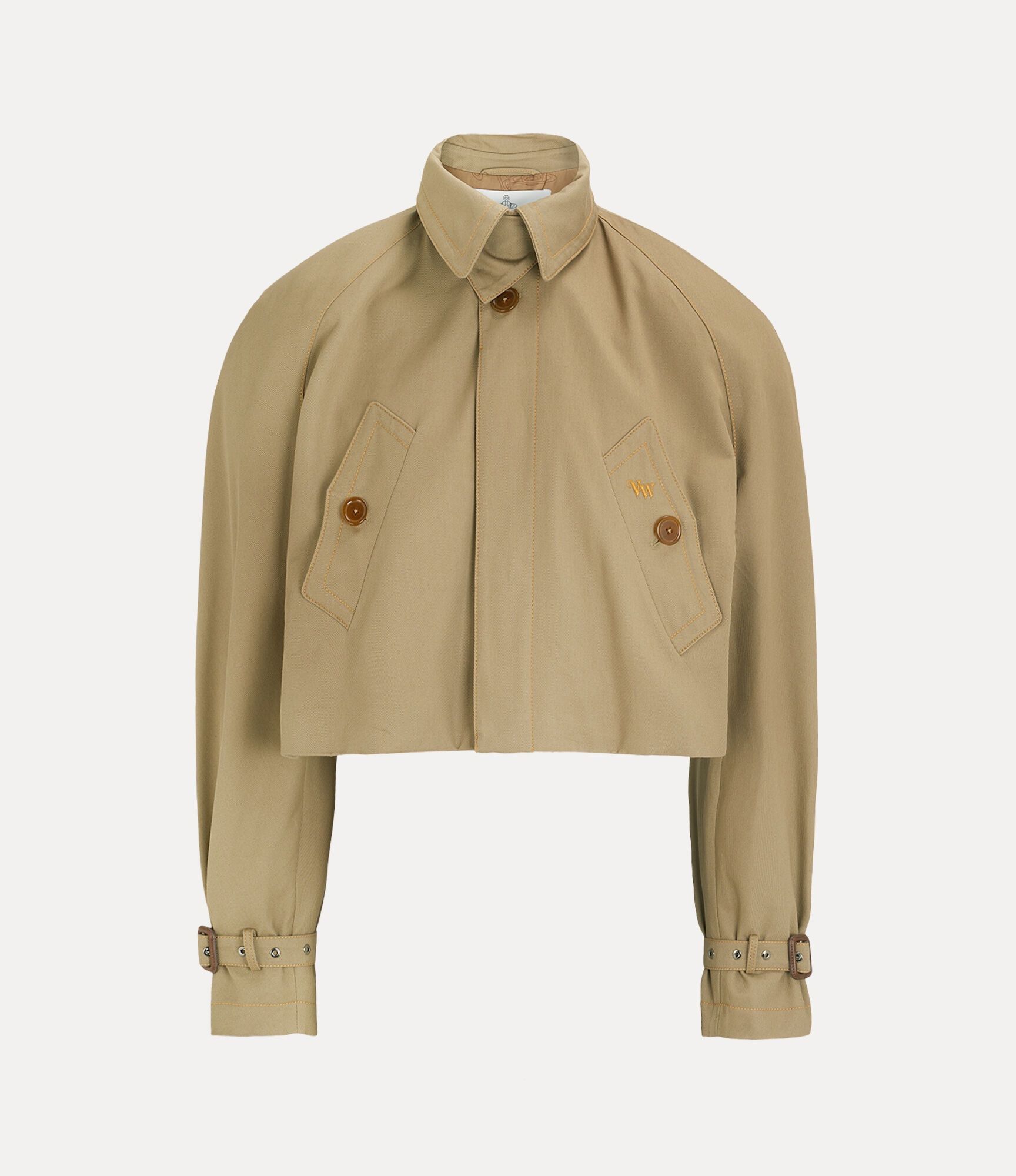 Vivienne Westwood SS25 Vivienne Westwood Cropped Trench sz L Size US M / EU 48-50 / 2 - 22 Thumbnail