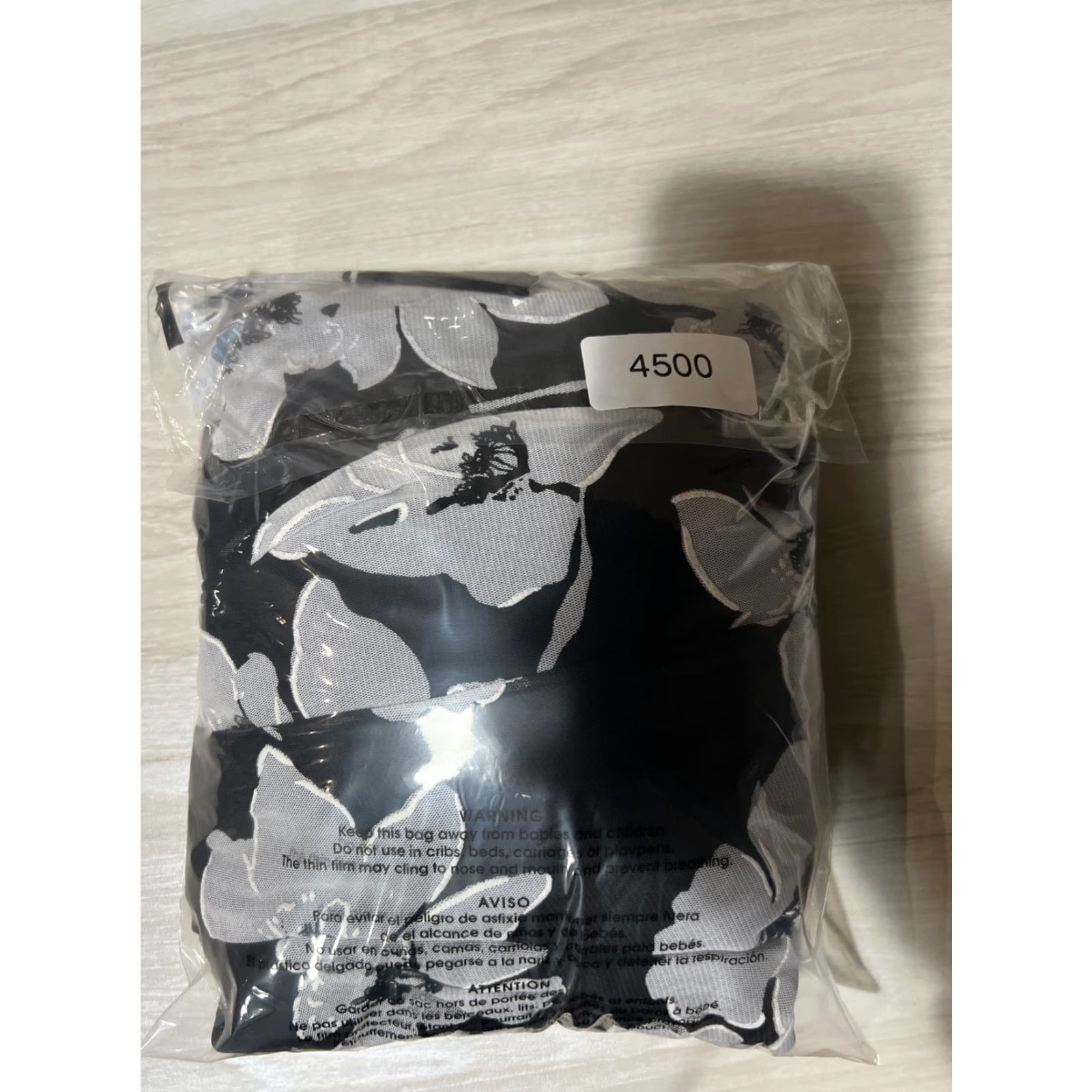 Avenue NWT Avenue Maxi Dress S/S Jersey Womens 18/20 Black Floral V-Neck Party/Cocktail, Wedding Size XXL / US 16-18 / IT 52-54 - 4 Thumbnail