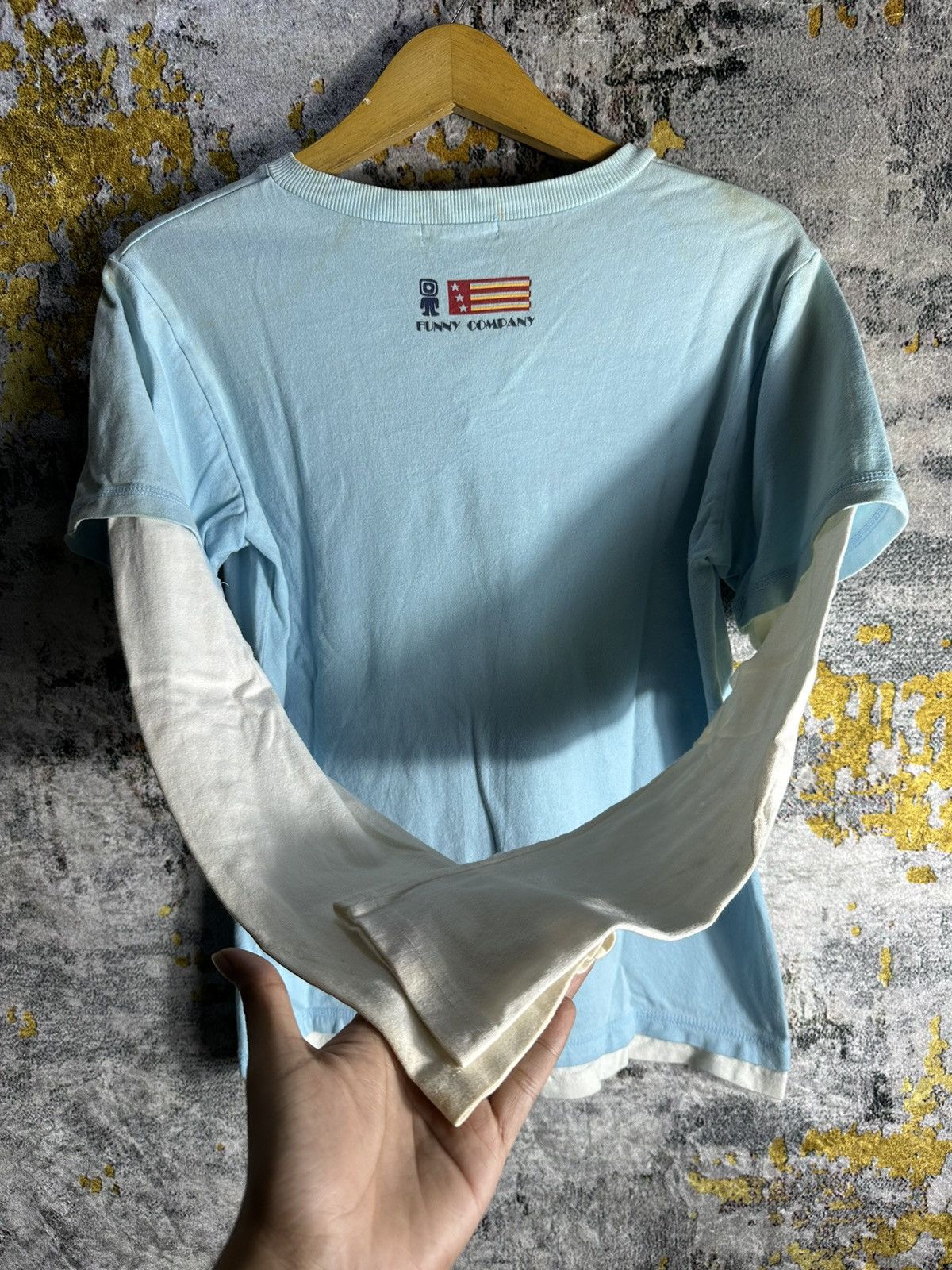 Beauty Beast 90s SICK TRASHED THE FUNNY HAWAIIAN DOUBLE LAYER IFSIX STYLE Size US M / EU 48-50 / 2 - 10 Thumbnail