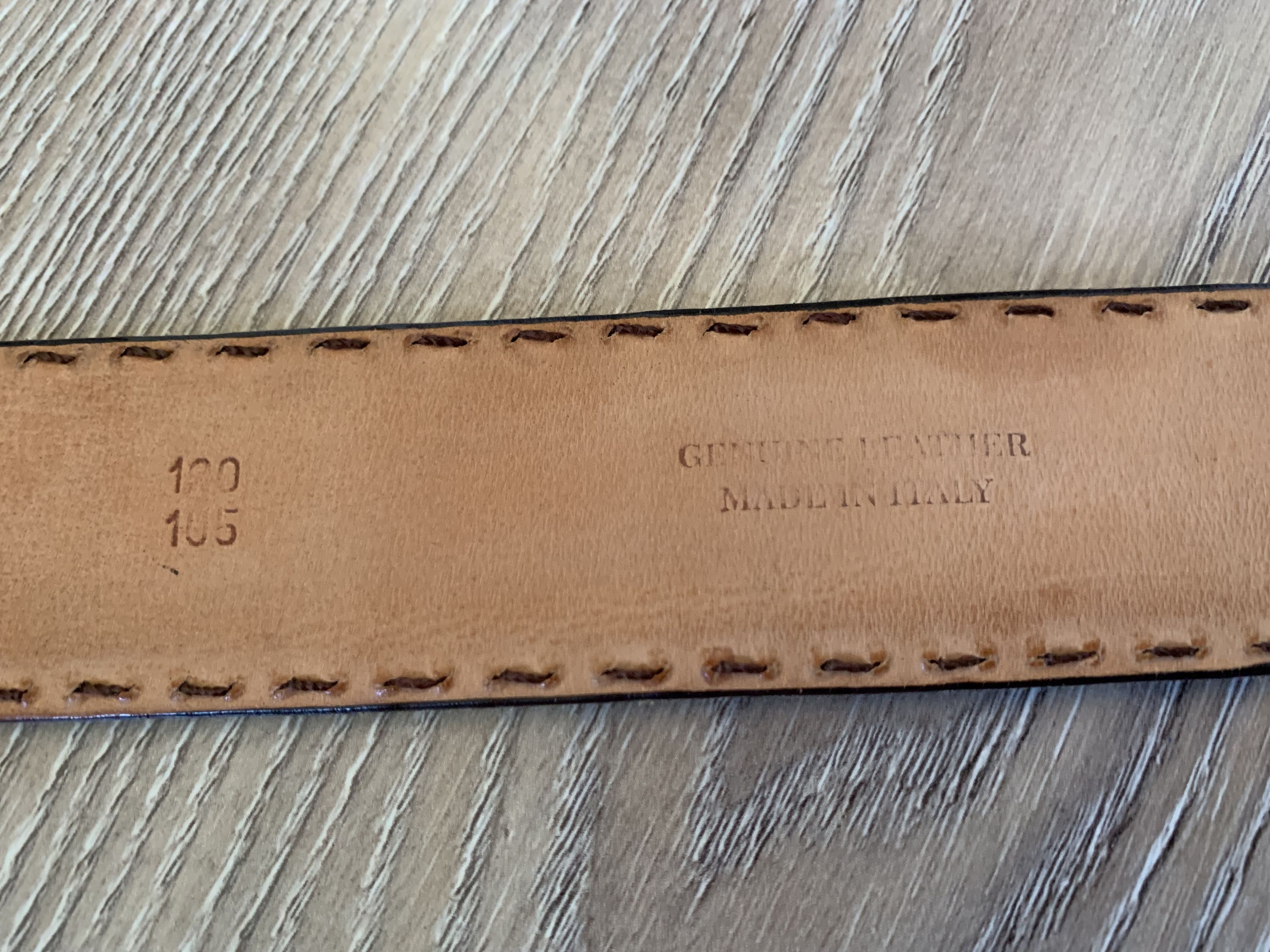 Ermenegildo Zegna Vintage Ermenegildo Zegna Real Crocodile Leather Belt Size 32 - 7 Thumbnail