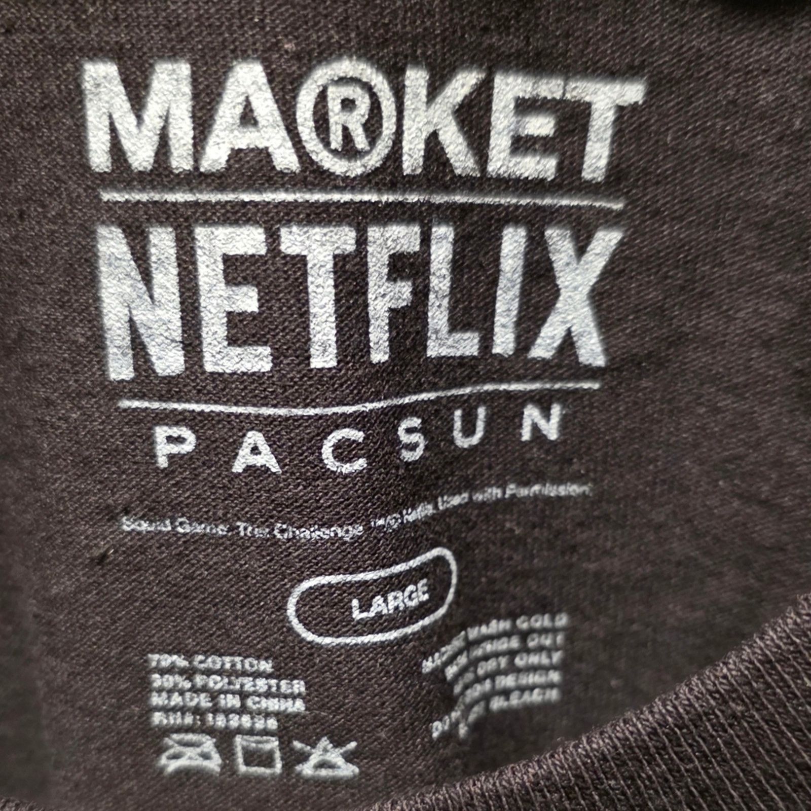 Pacsun PacSun Netflix Squid Game T-Shirt Size US L / EU 52-54 / 3 - 3 Thumbnail