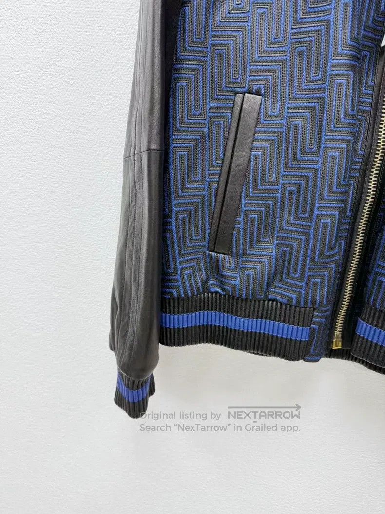 Versace Versace Heavy work sandwich cotton leather clothing Size US L / EU 52-54 / 3 - 4 Thumbnail