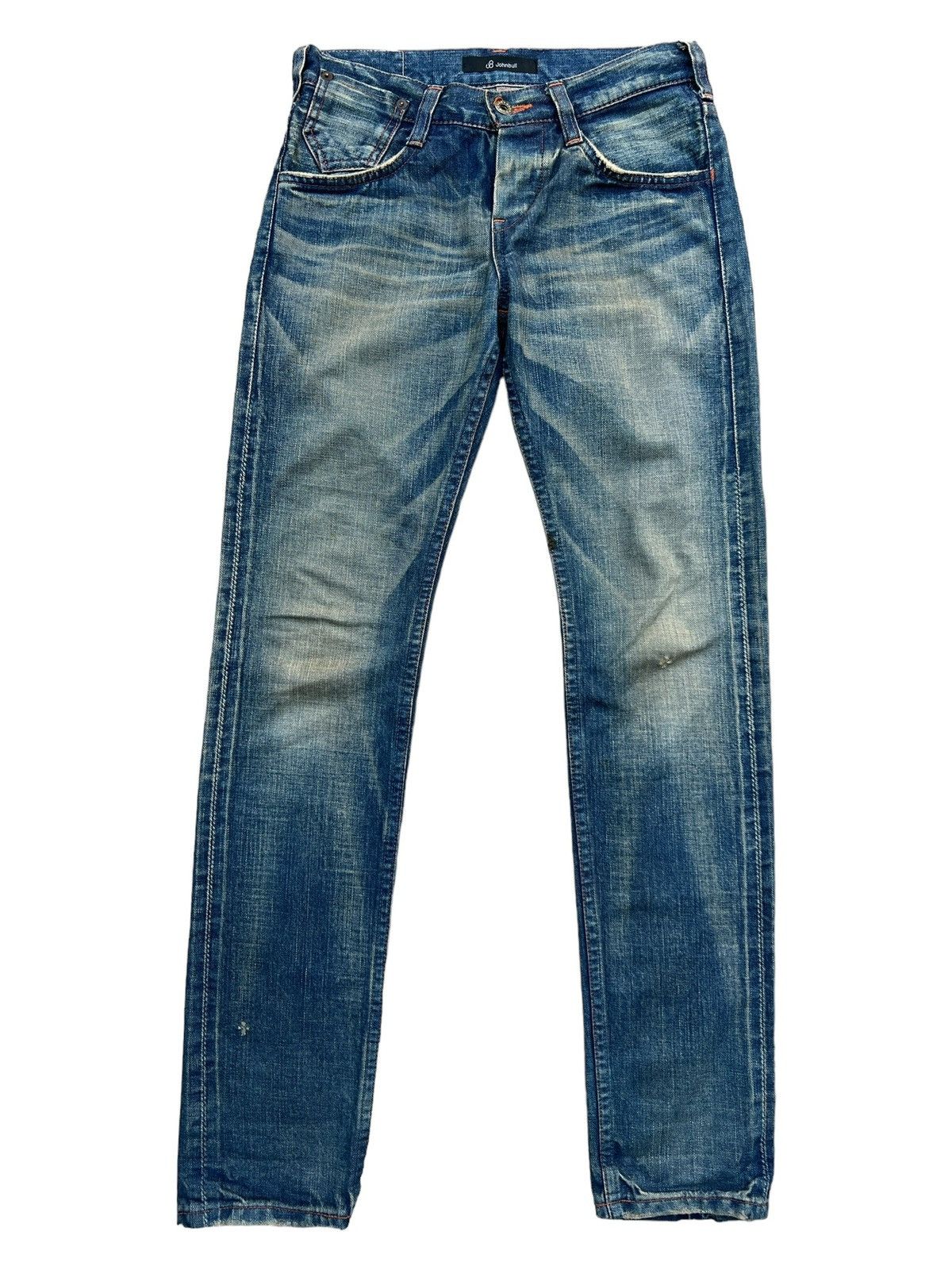 Johnbull John Bull Japan Buckle Back Selvedge StraightCut Jeans 28x31 Size US 28 / EU 44 - 2 Thumbnail